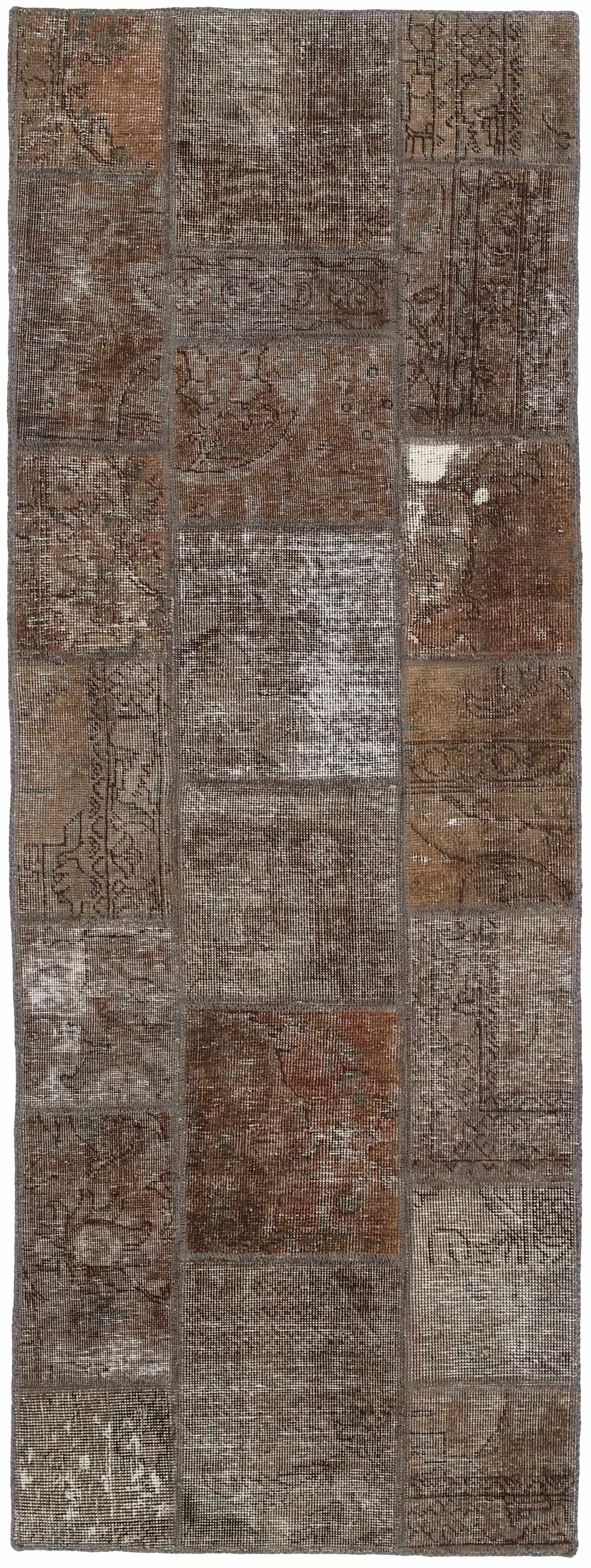 Authentic multicolour patchwork persian runner