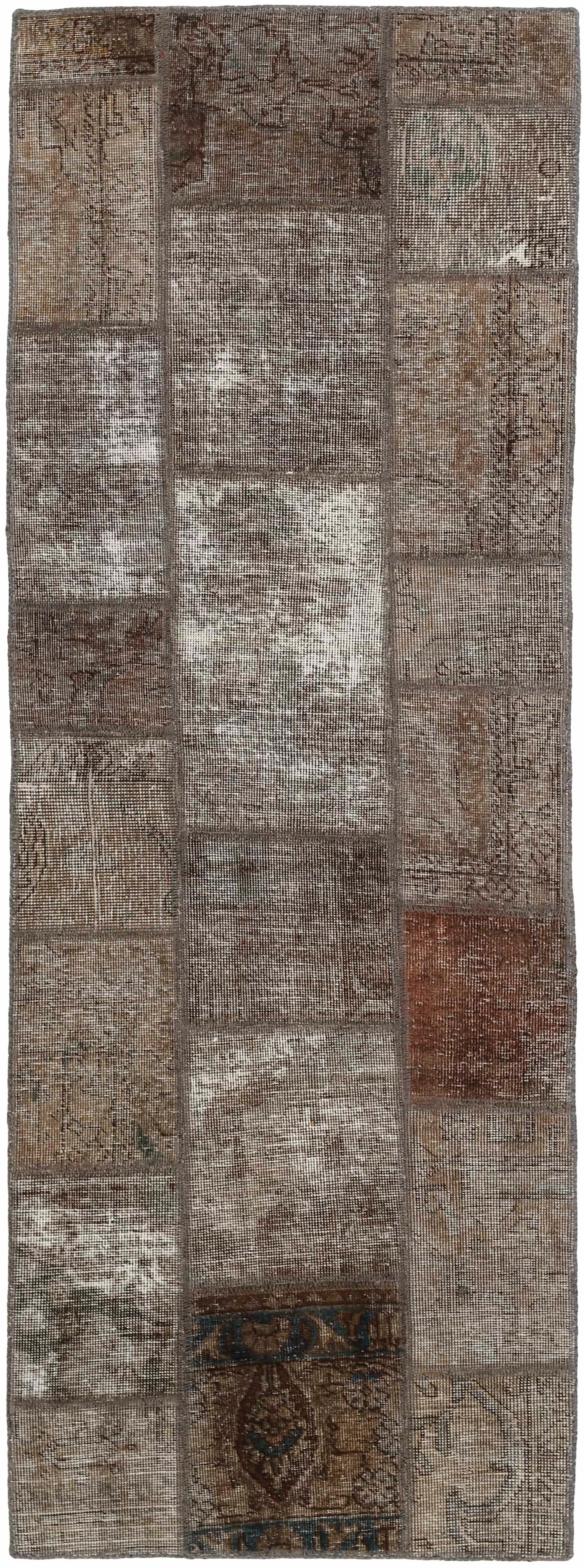 Authentic multicolour patchwork persian runner
