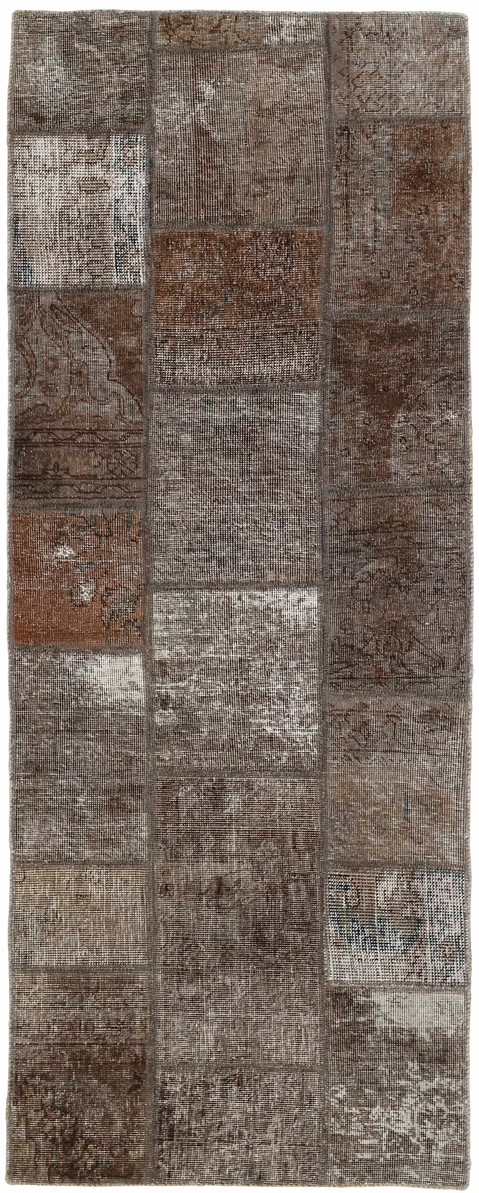 Authentic multicolour patchwork persian runner