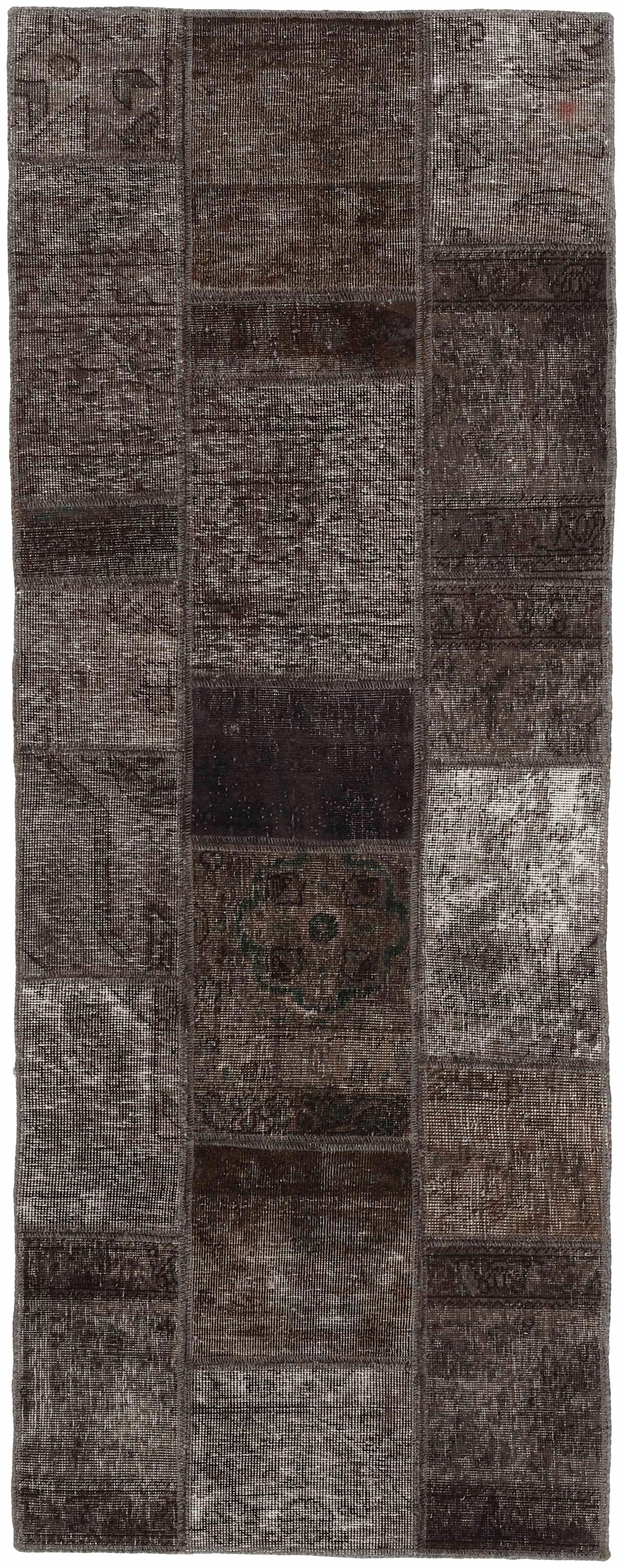 Authentic multicolour patchwork persian runner