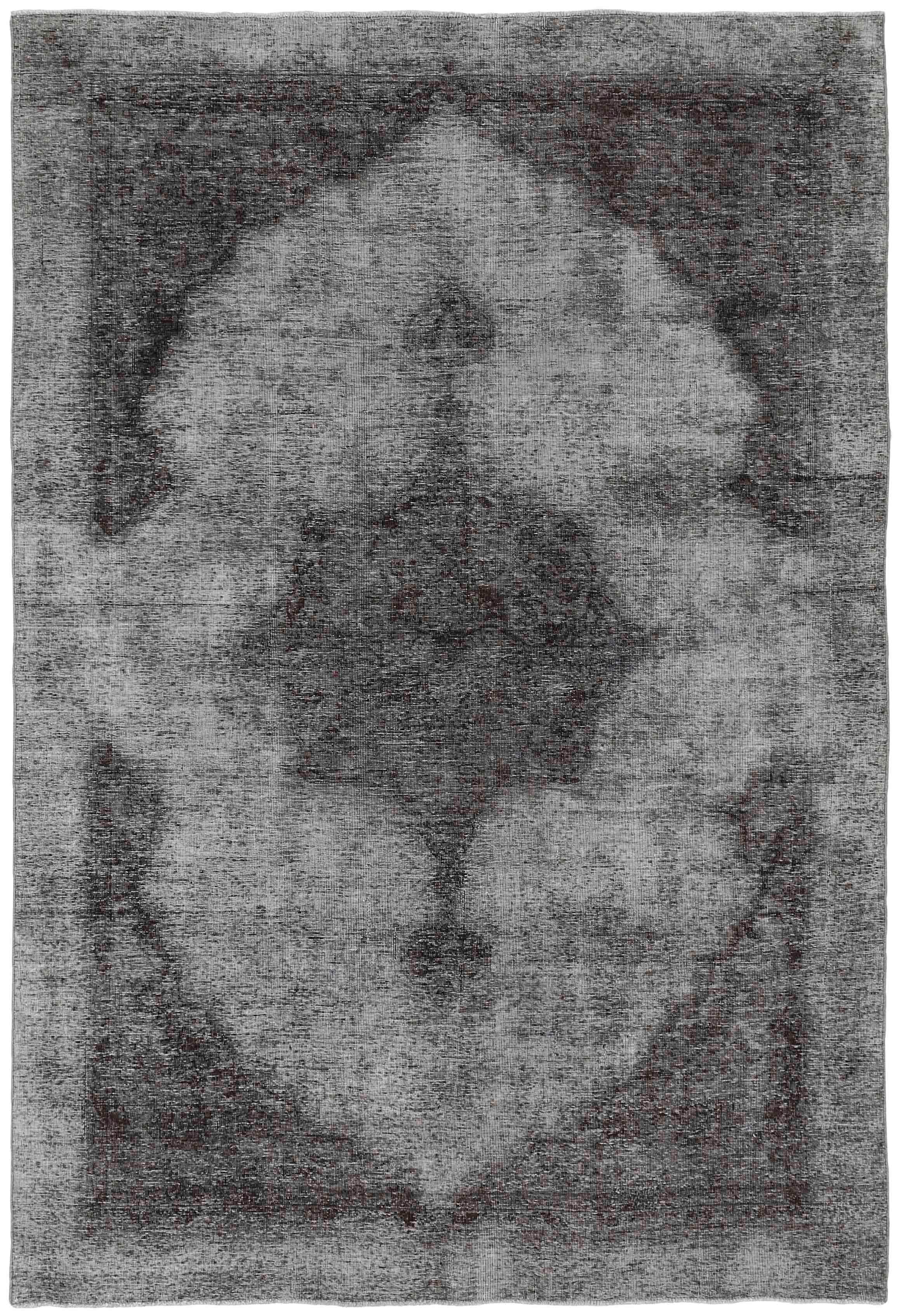 grey vintage persian rug