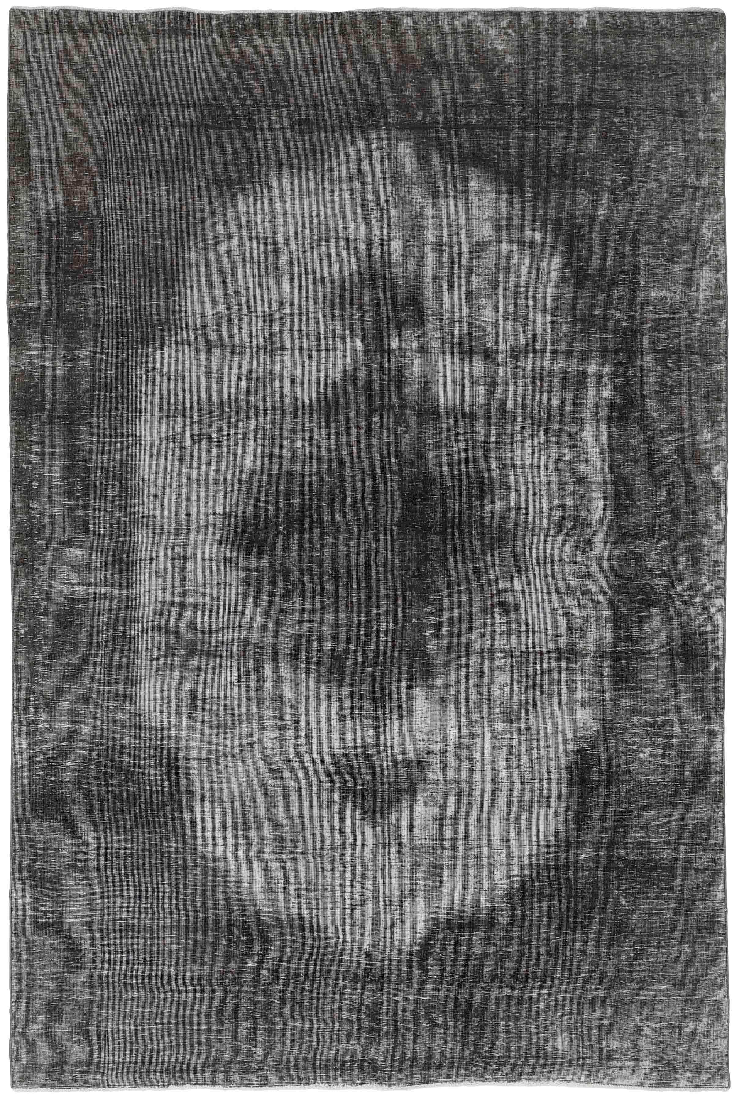 grey vintage persian rug