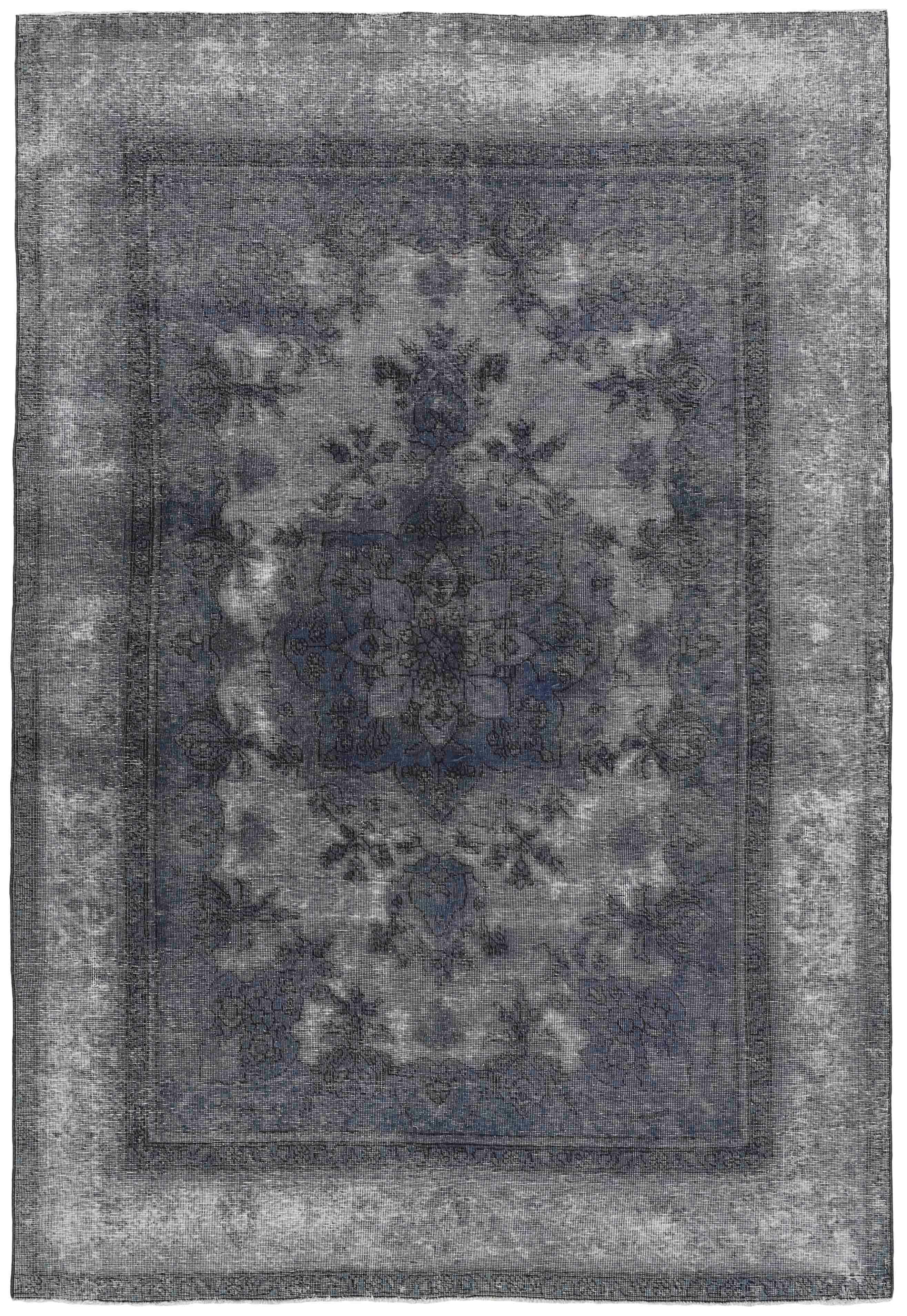 grey vintage persian rug
