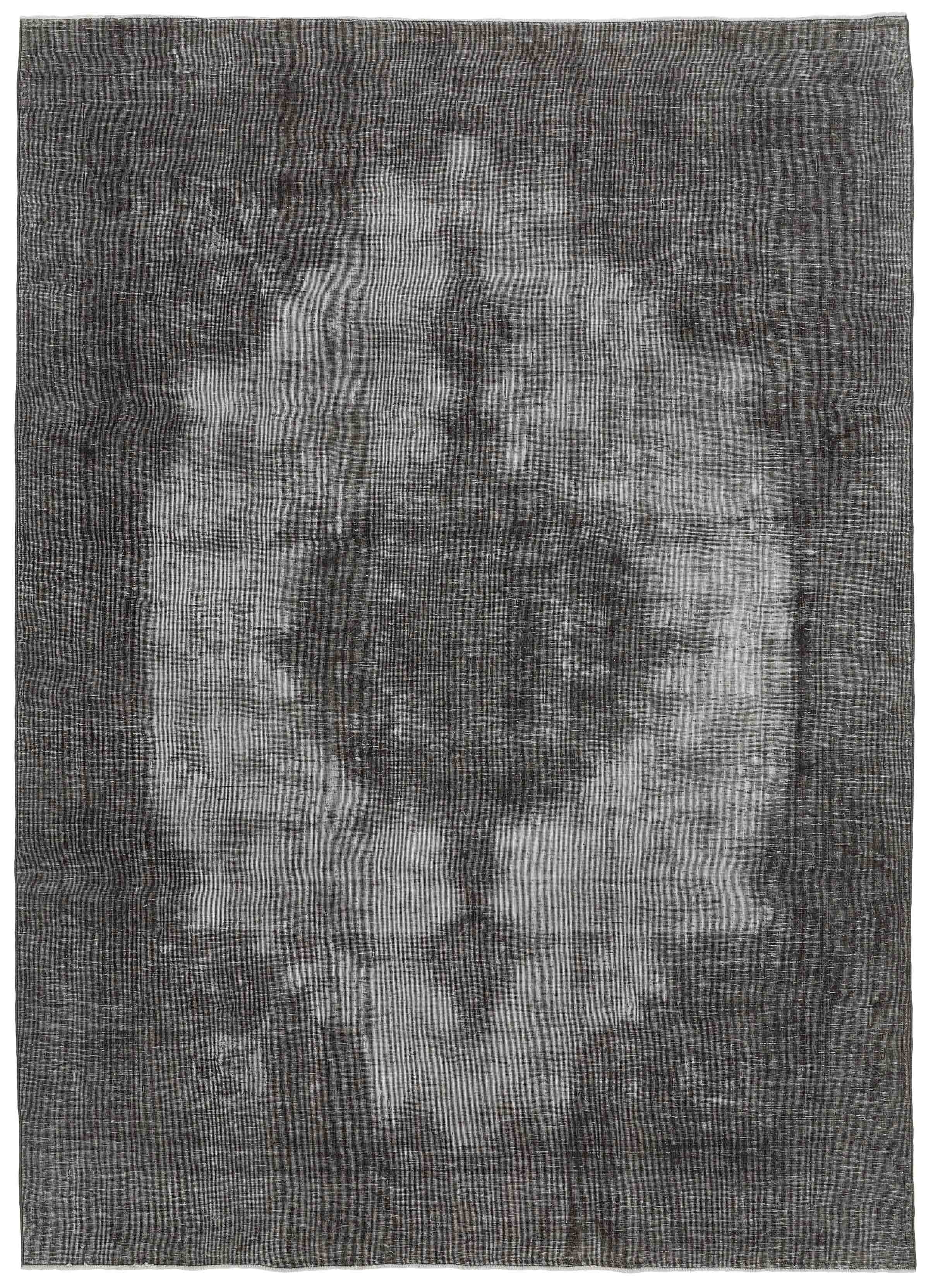 grey vintage persian rug