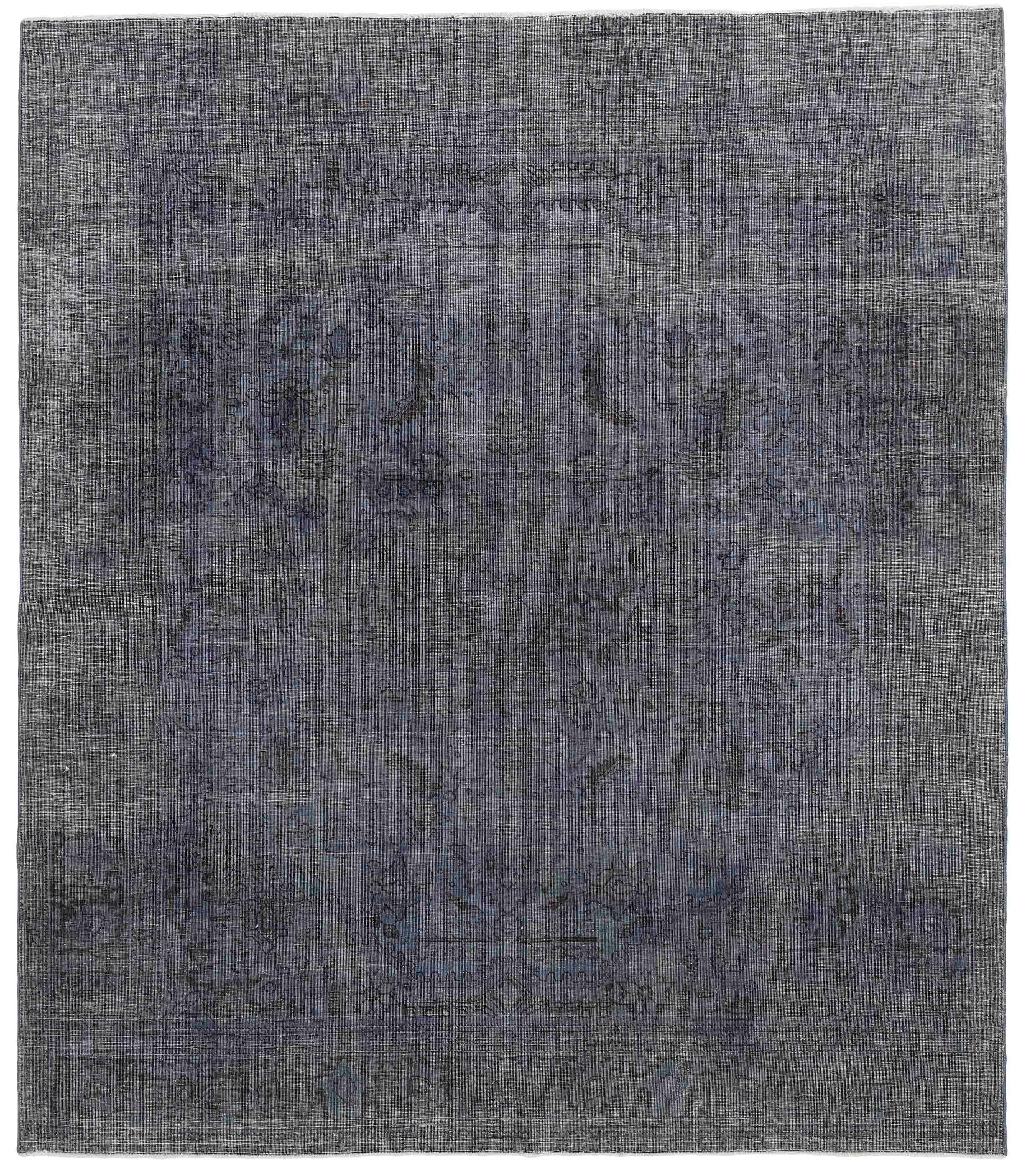 grey vintage persian rug