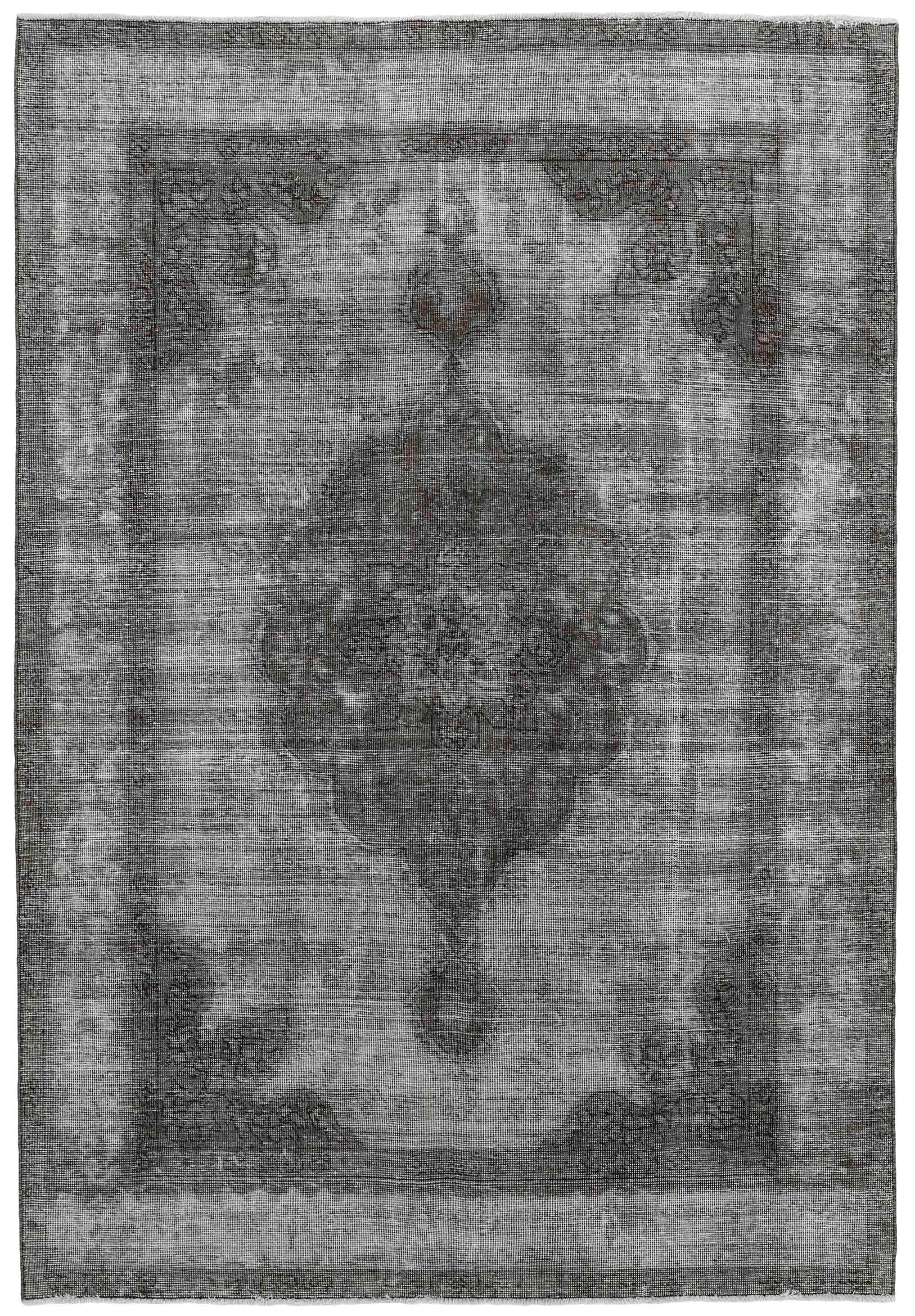 grey vintage persian rug