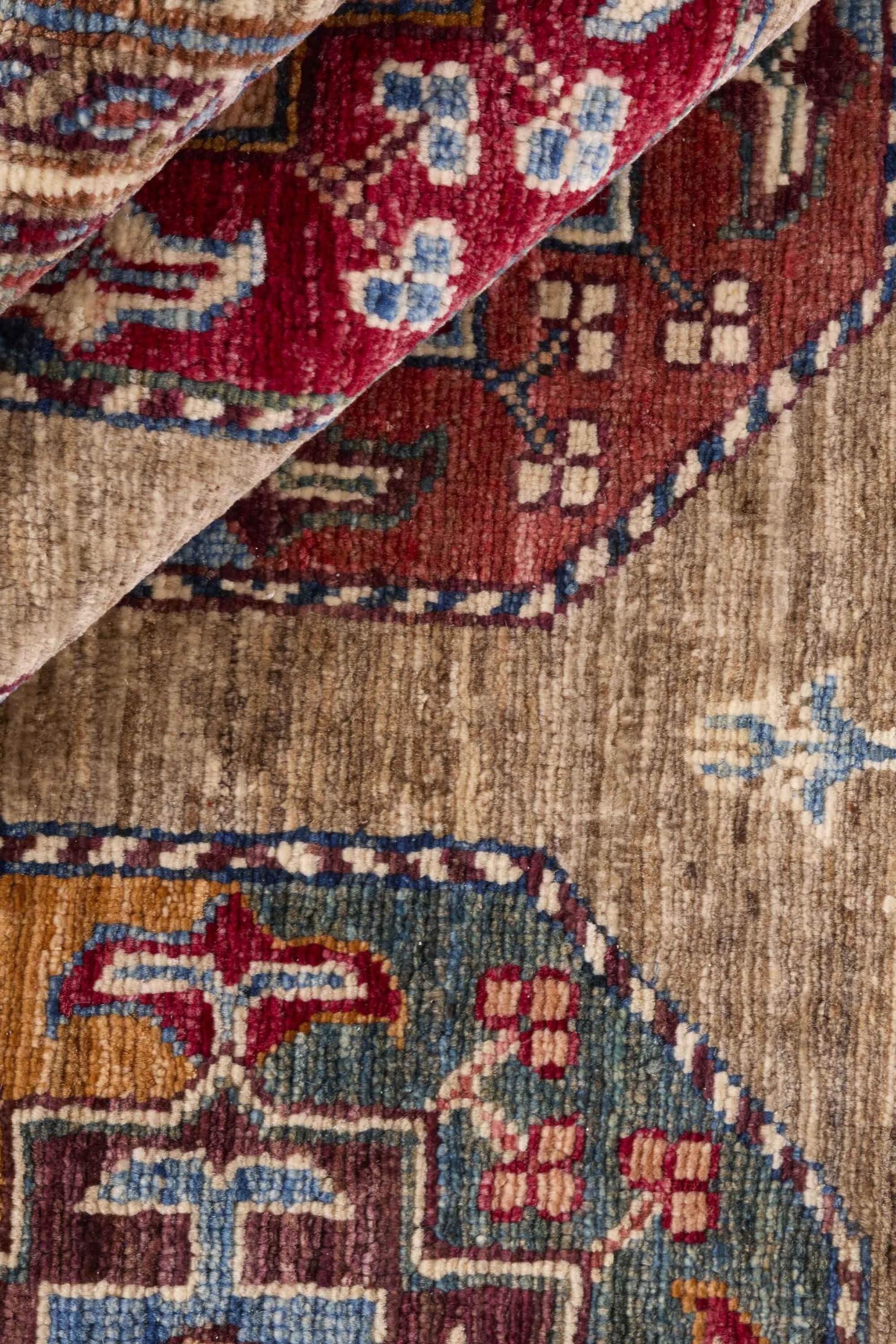 Traditional multicolour Ziegler Fine Ariana Style rug