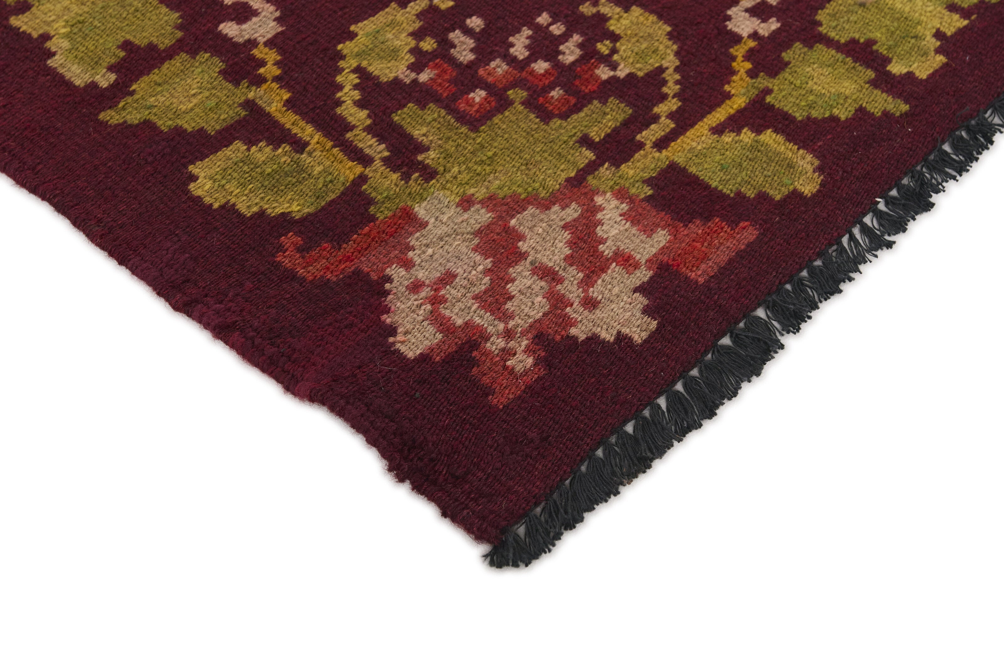 Rose Kilim Old Runner 1512239