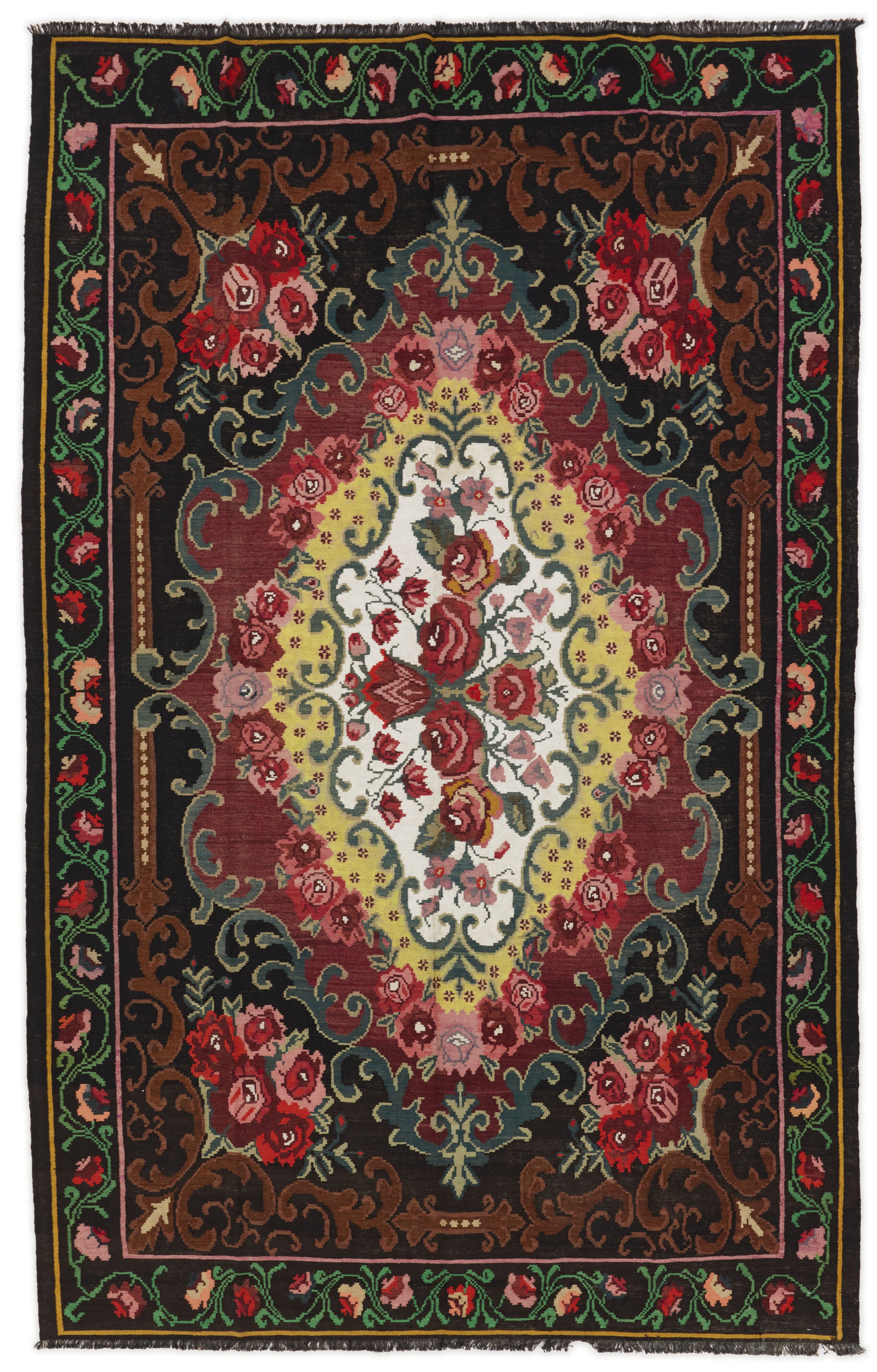 Rose Kilim Old 1512242