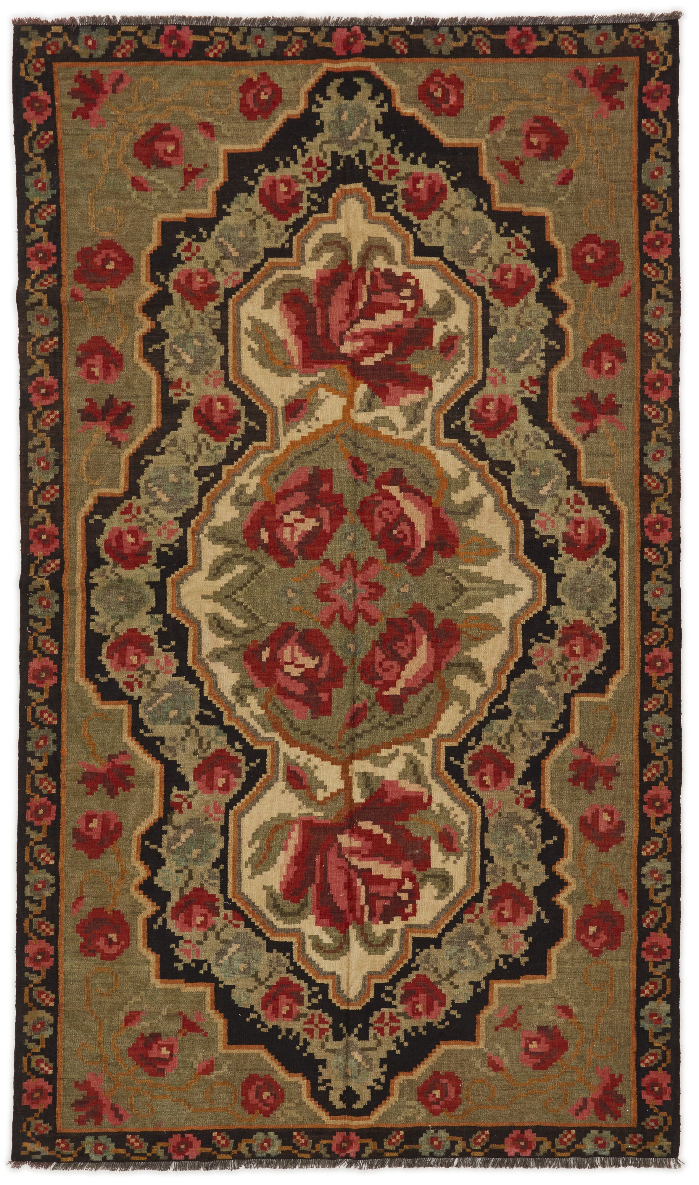 Rose Kilim Old 1512253