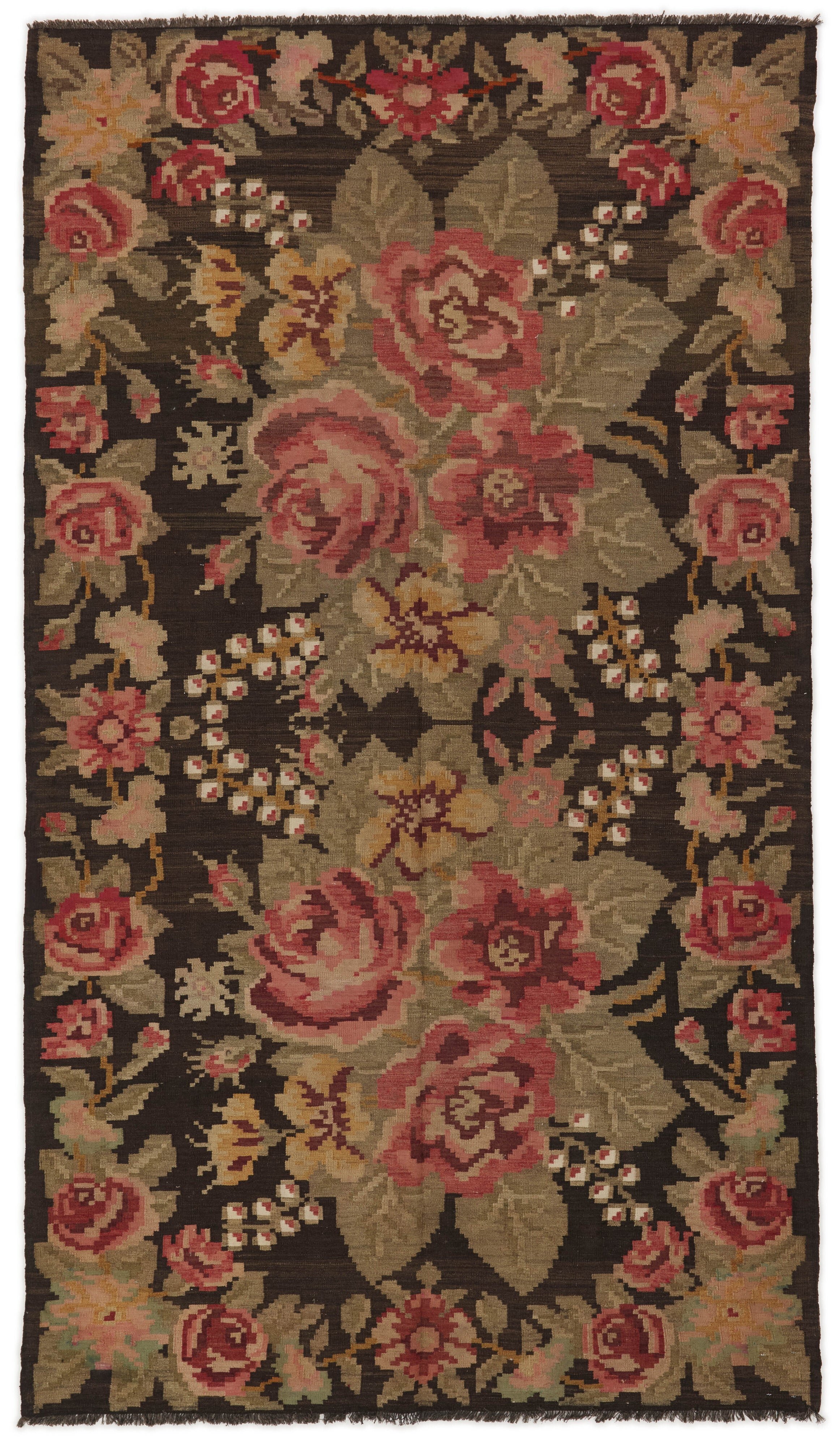 Rose Kilim Old 1512257