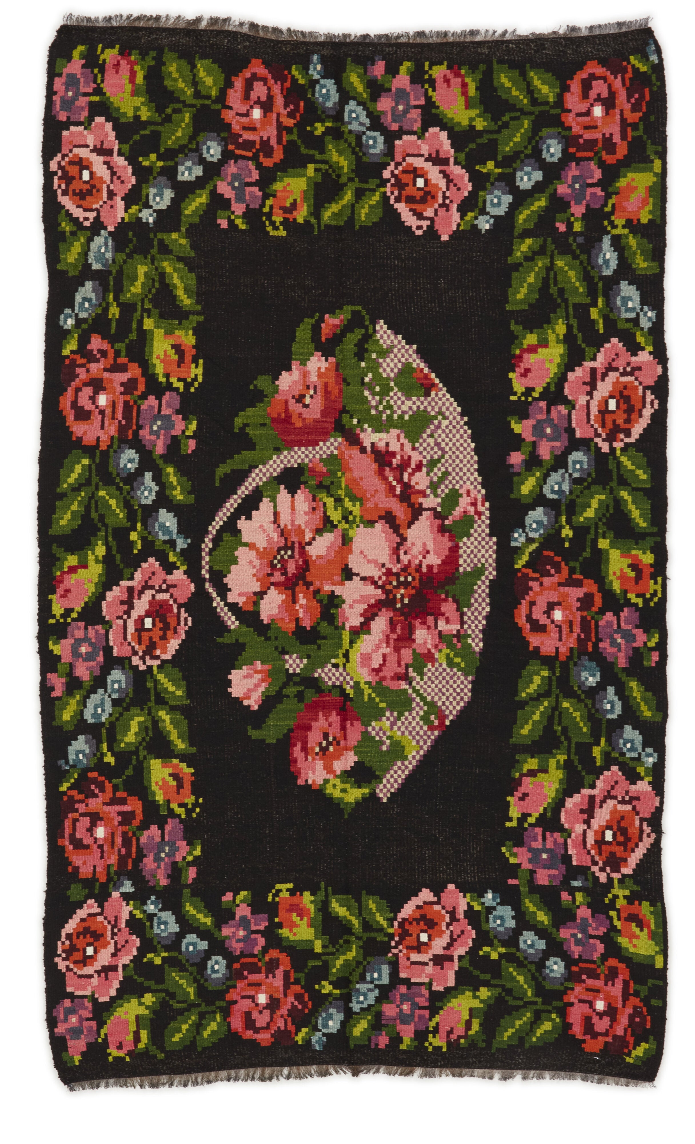 Rose Kilim Old 1512362