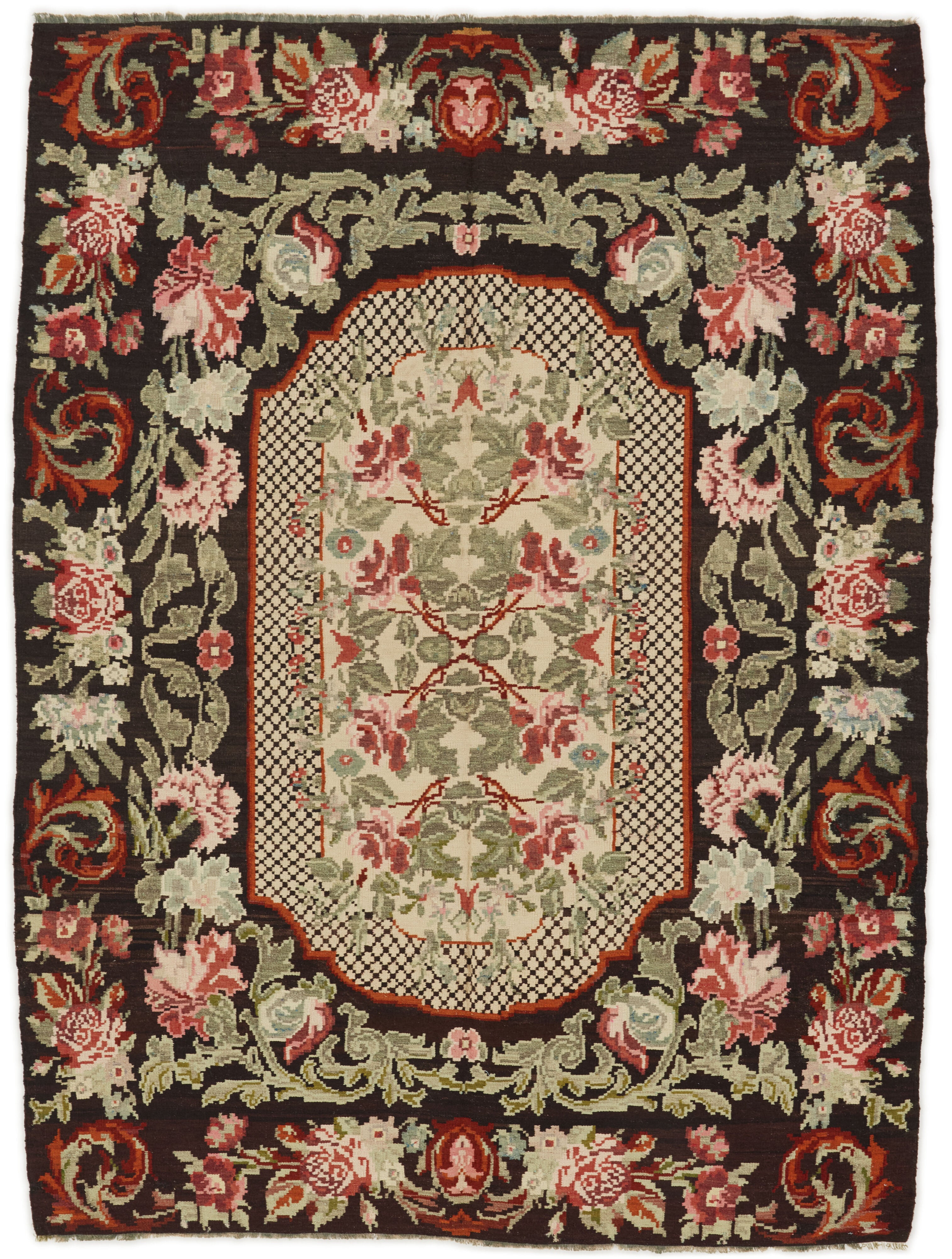 Rose Kilim Old 1512364