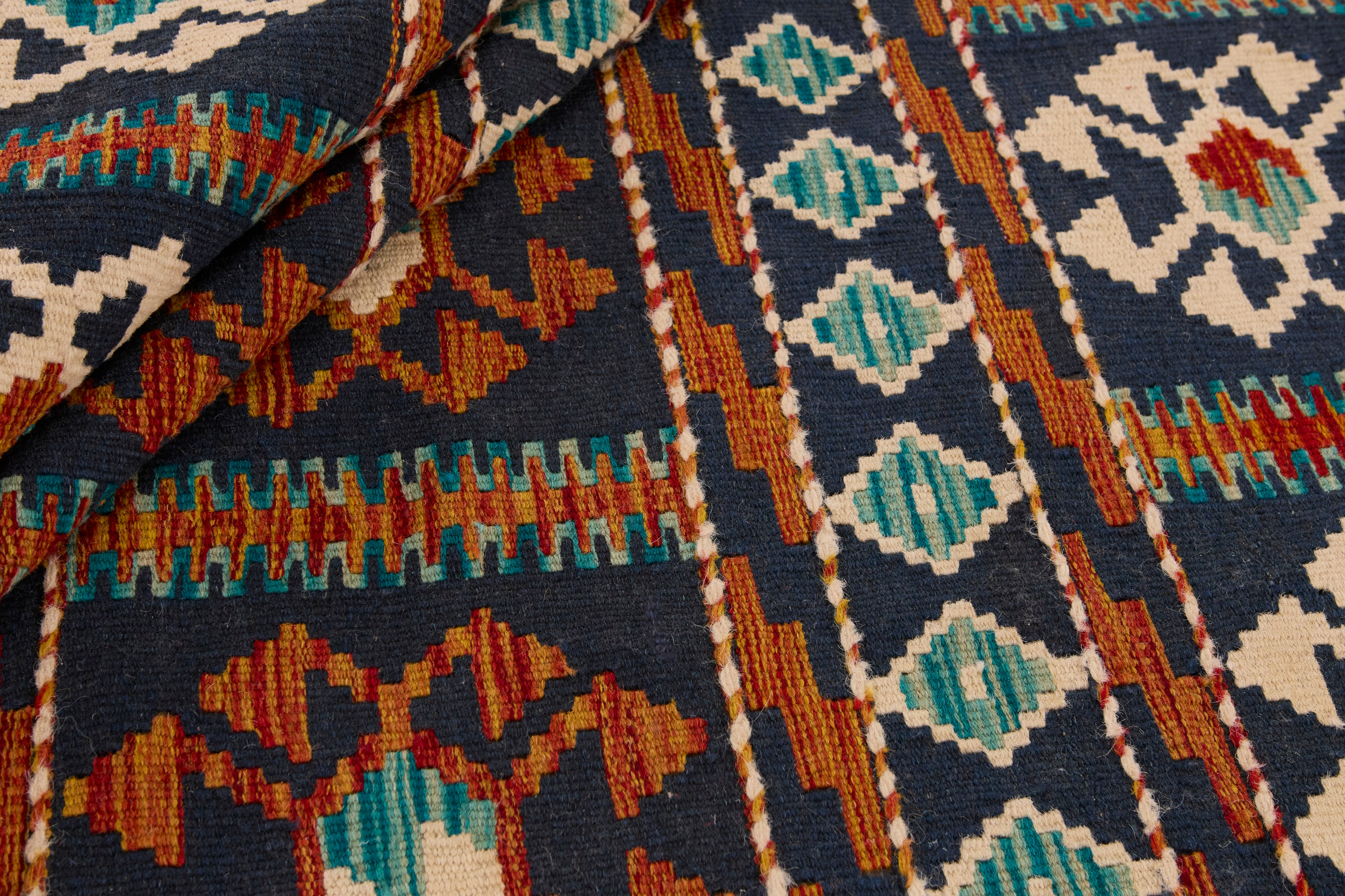 Afghan Kilim Rug 1515097