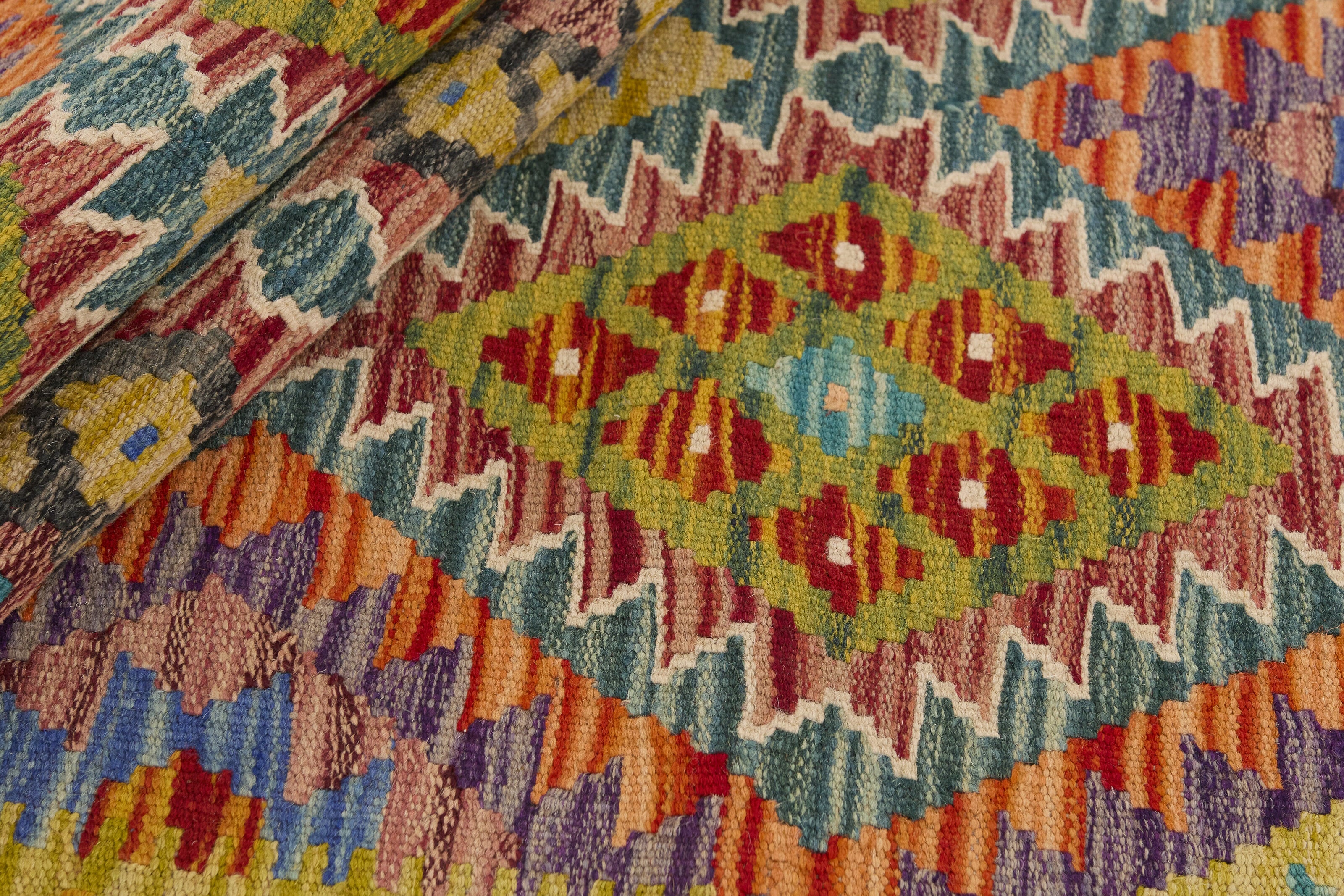 Afghan Kilim Runner 1517077