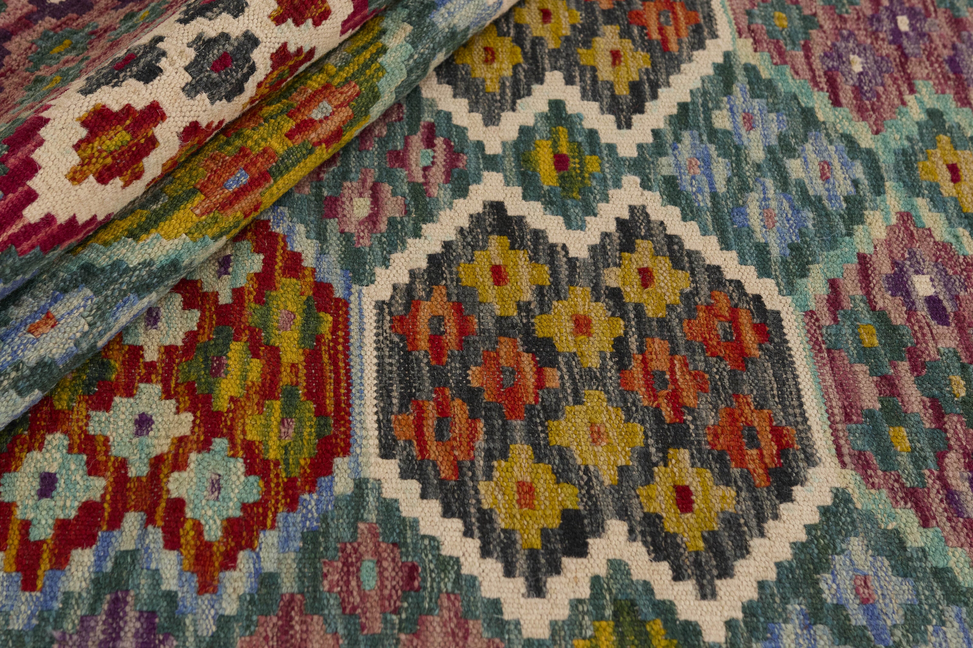 Afghan Kilim Runner 1521506