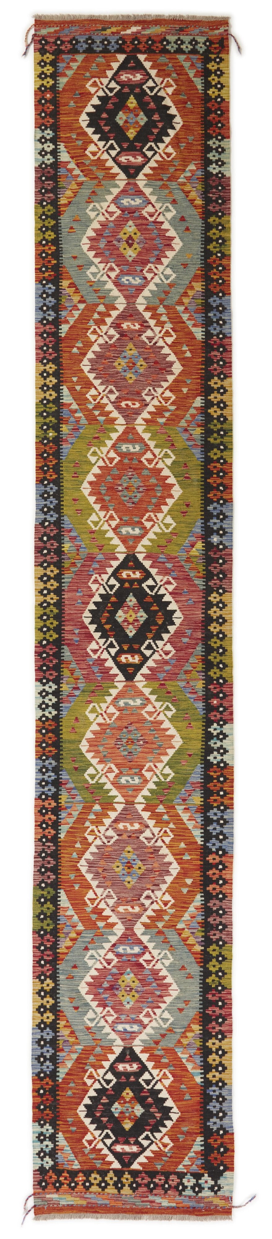 Afghan Kilim Runner 1521515