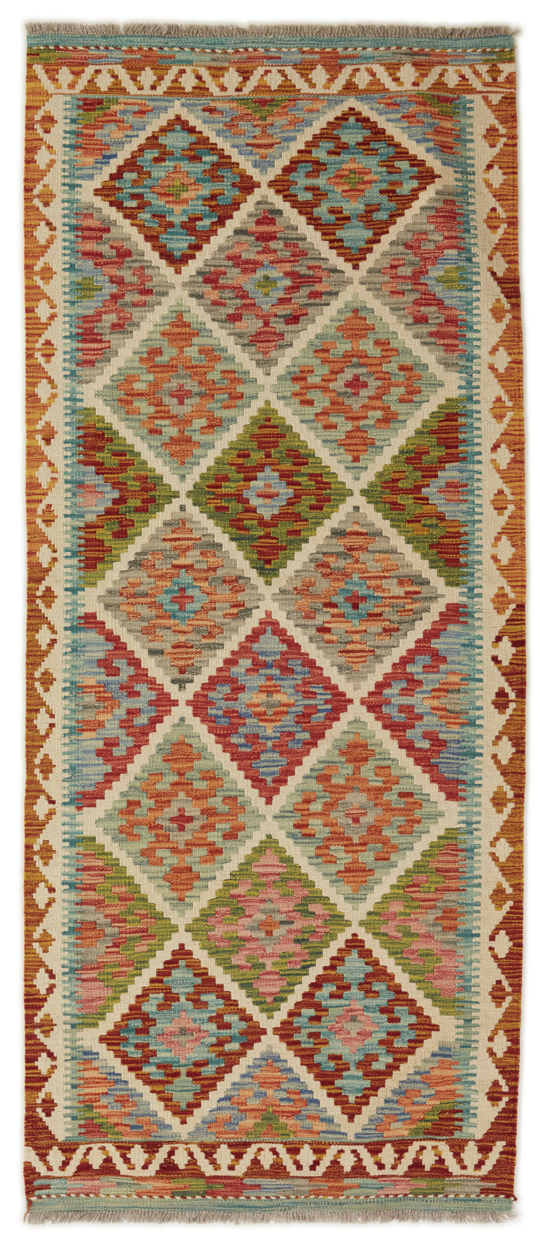 Afghan Kilim Runner 1521639