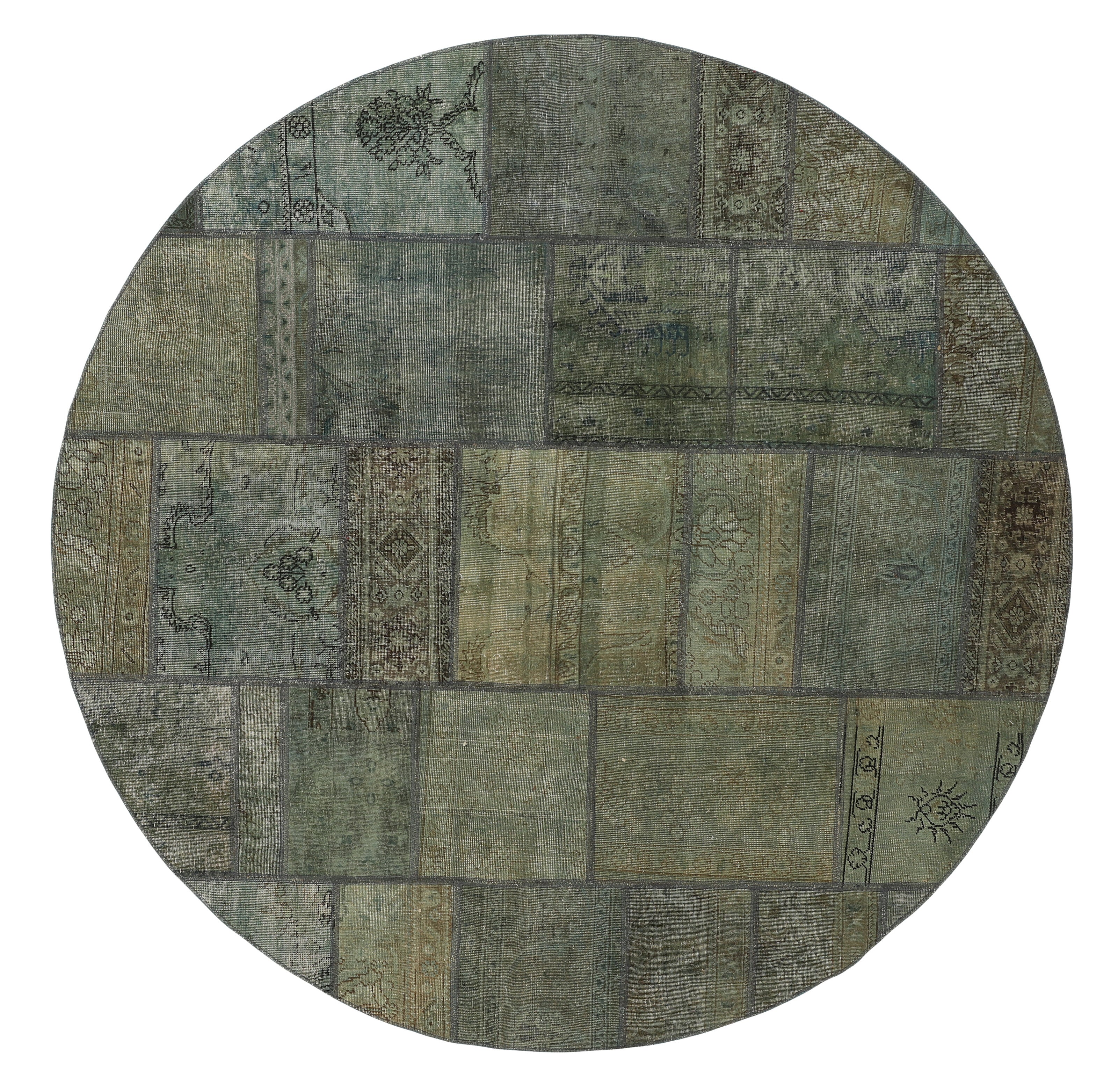 Vintage Patchwork Circle 1521893