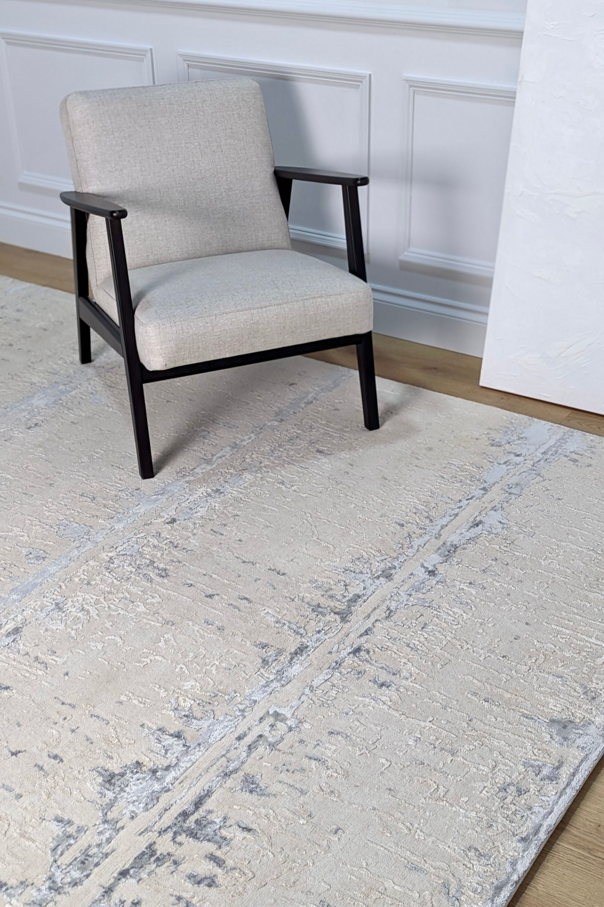 Modern multicolour luxury abstract rug