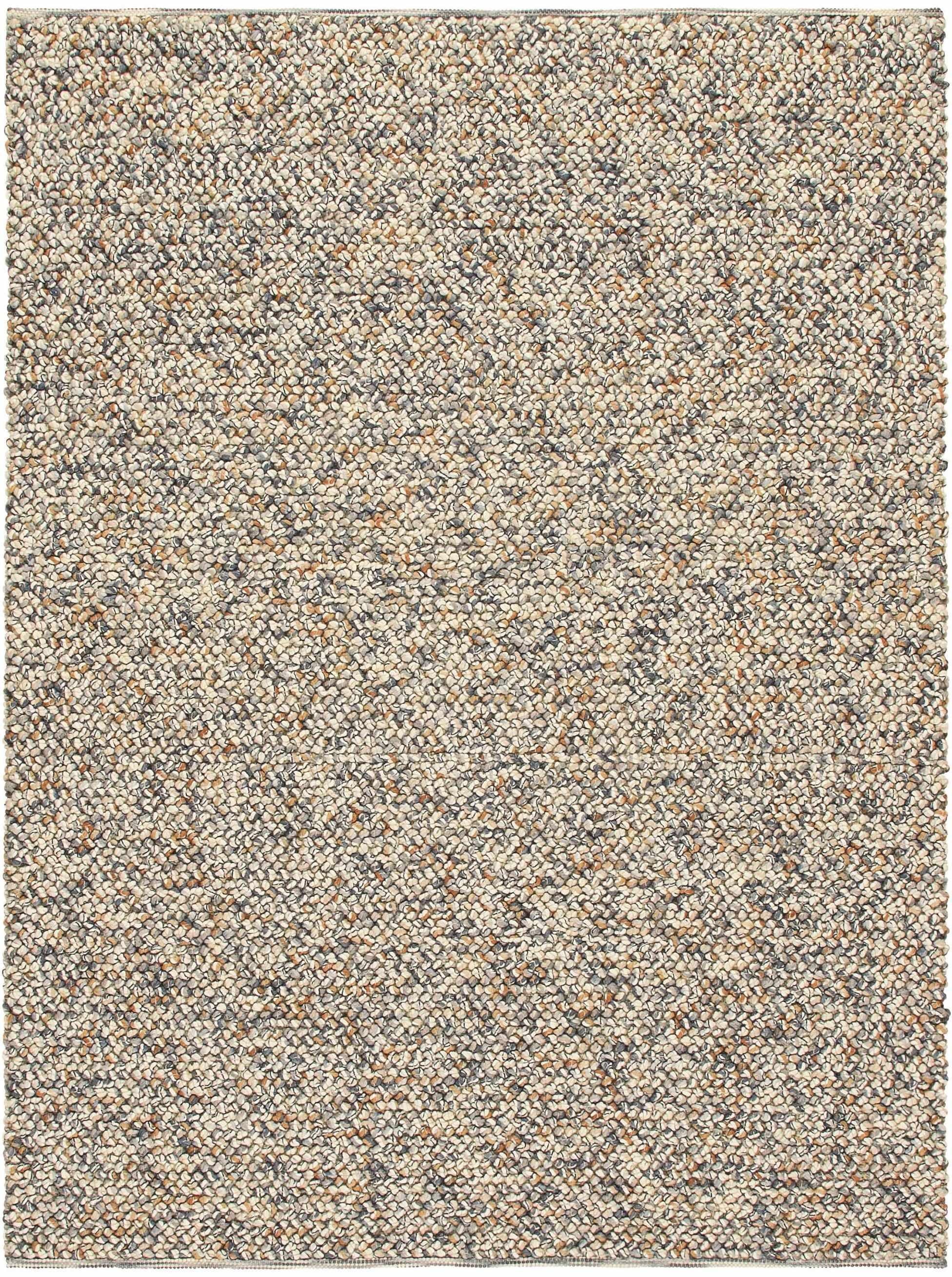 brink and campman brown textured wool and jute rug
