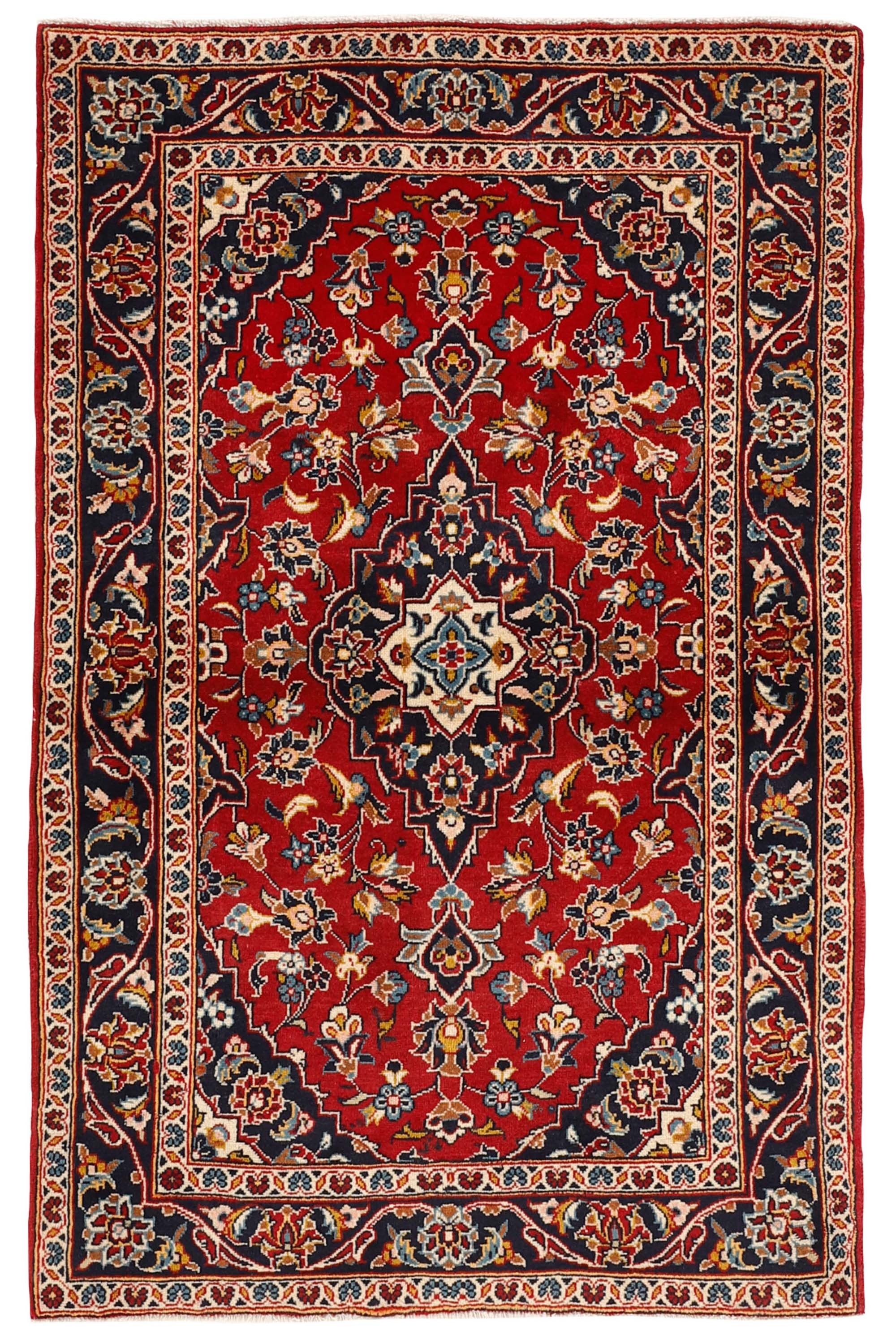 Traditional multicolour bordered Keshan