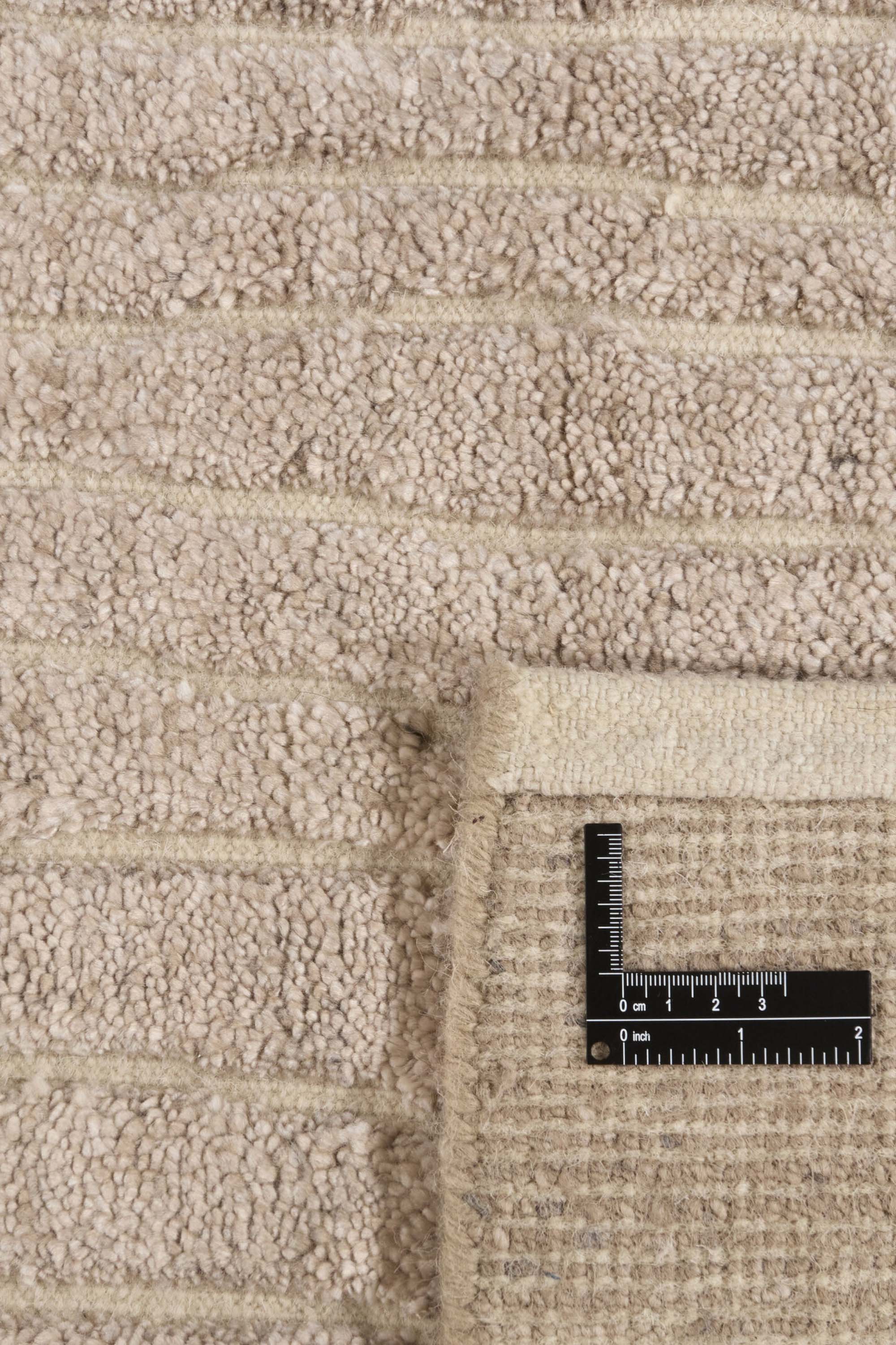 Minimal beige luxury Moroccan style rug