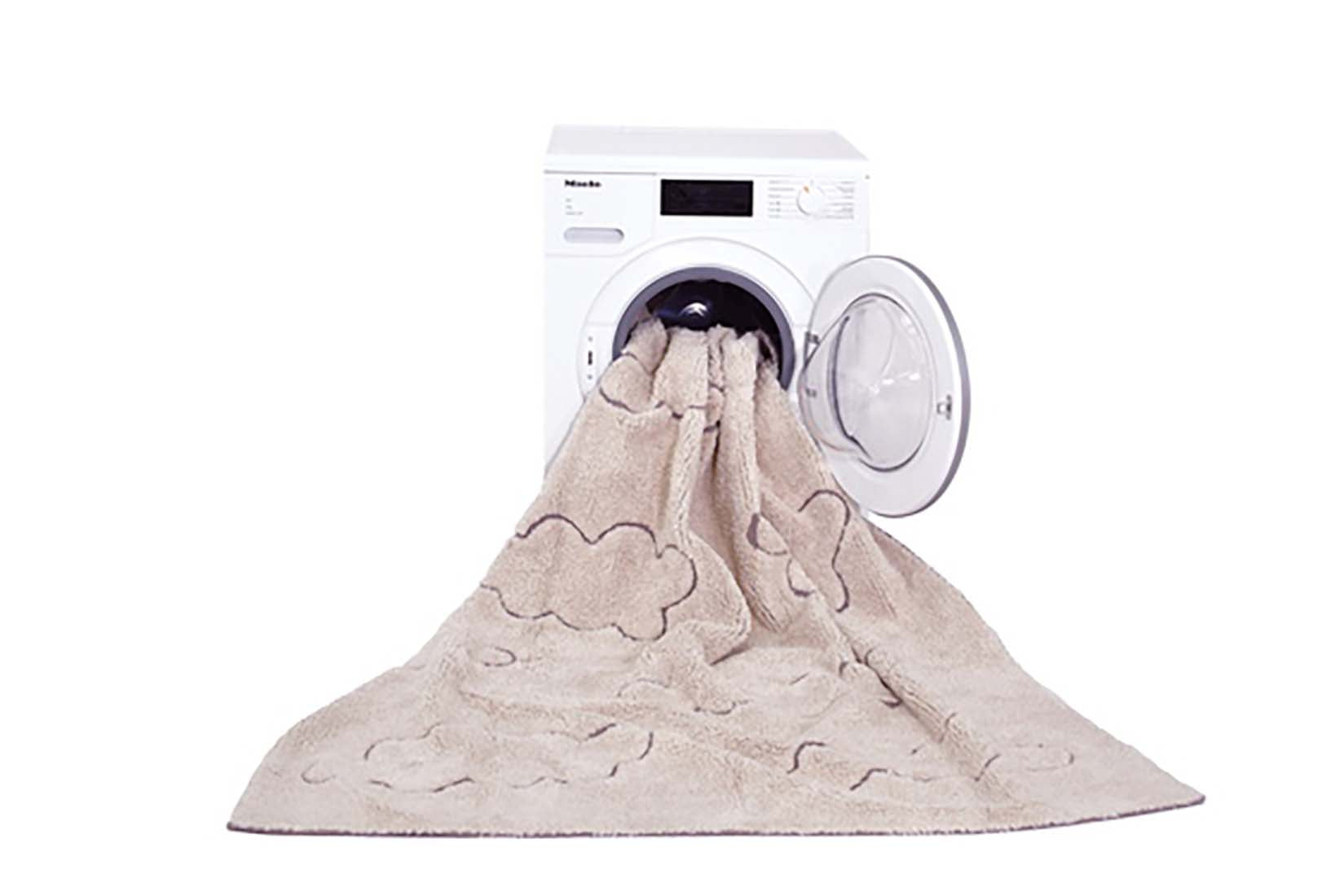 natural cloud design childrens rug