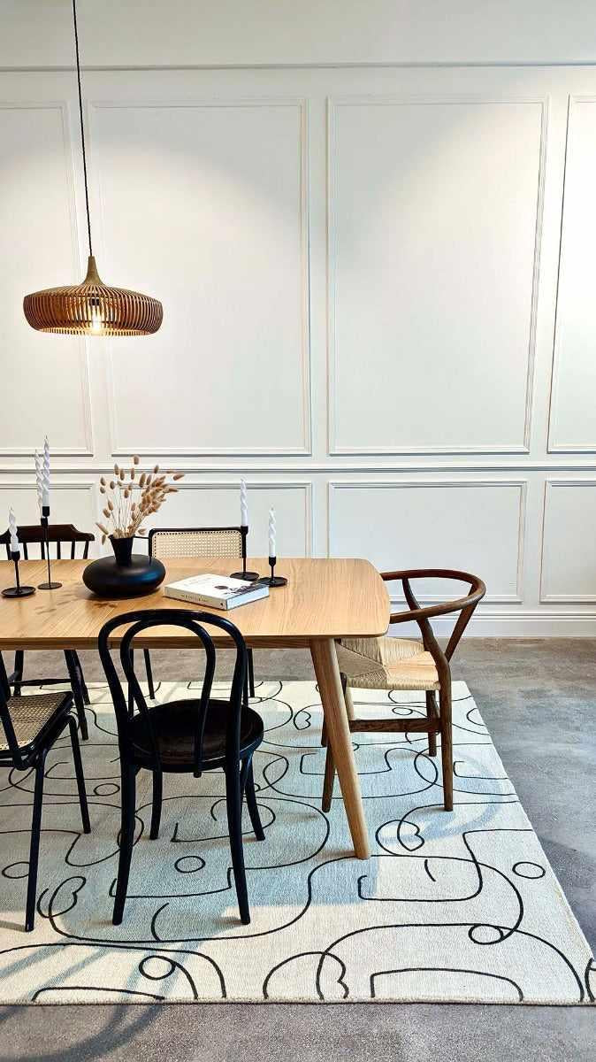 Scion Epsilon Charcoal Rug 23801