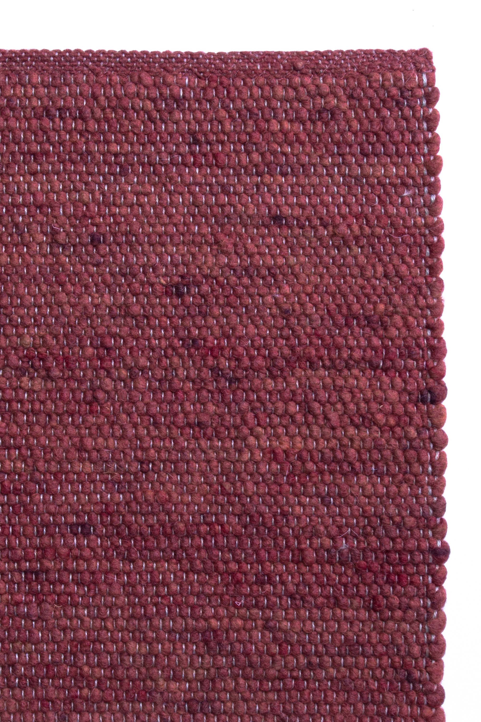 Purple luxury plain handwoven rug