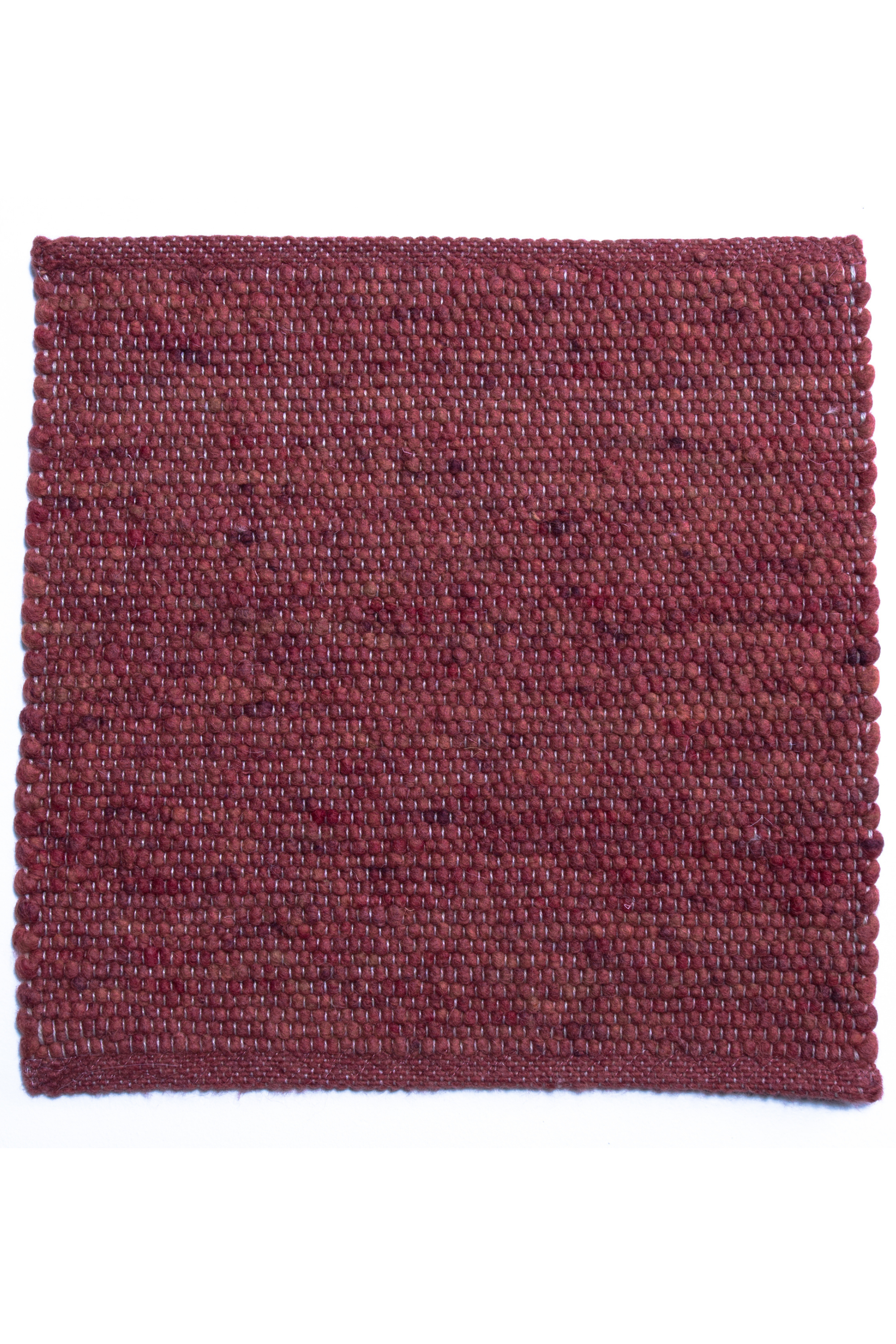 Purple luxury plain handwoven rug