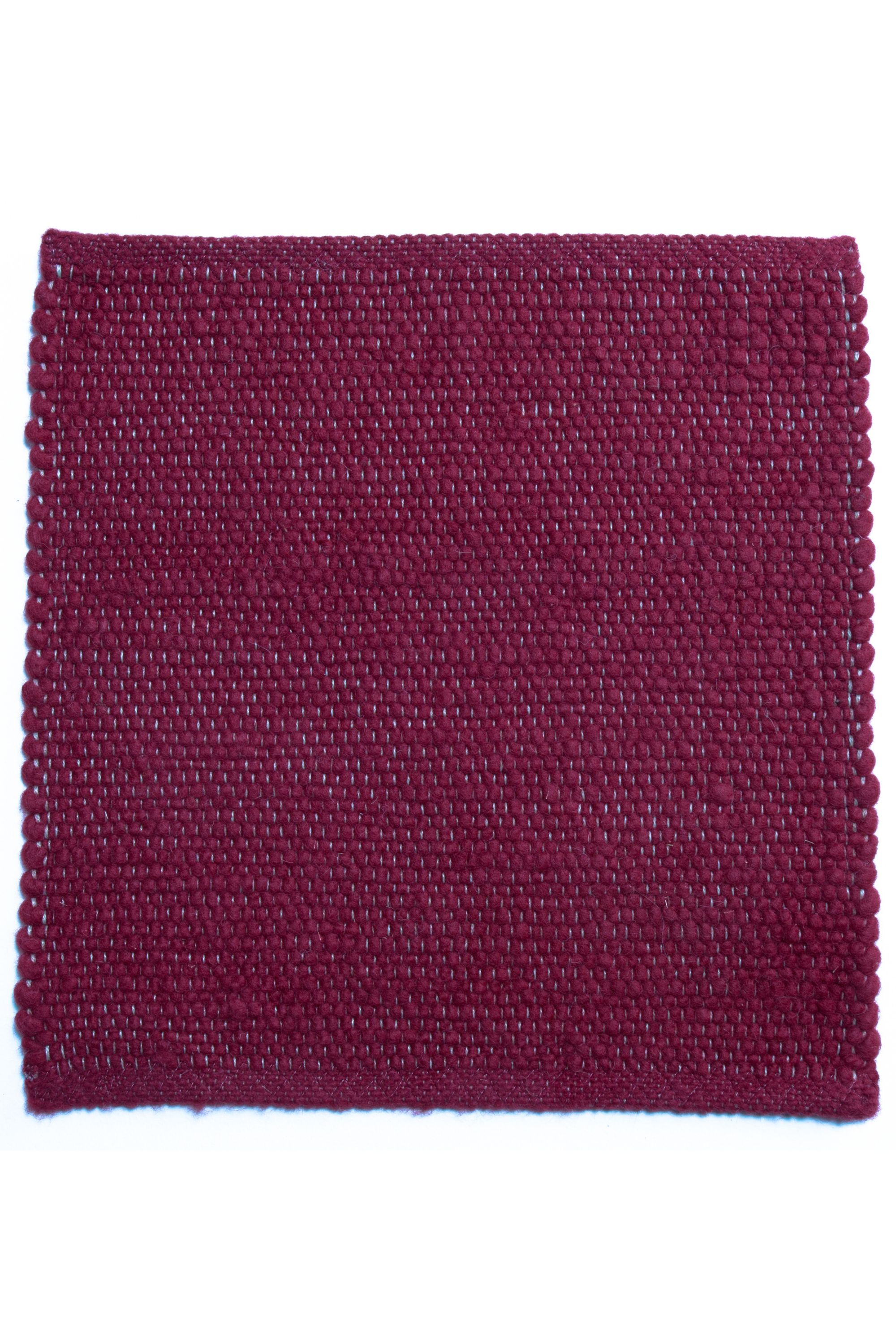 Purple luxury plain handwoven rug
