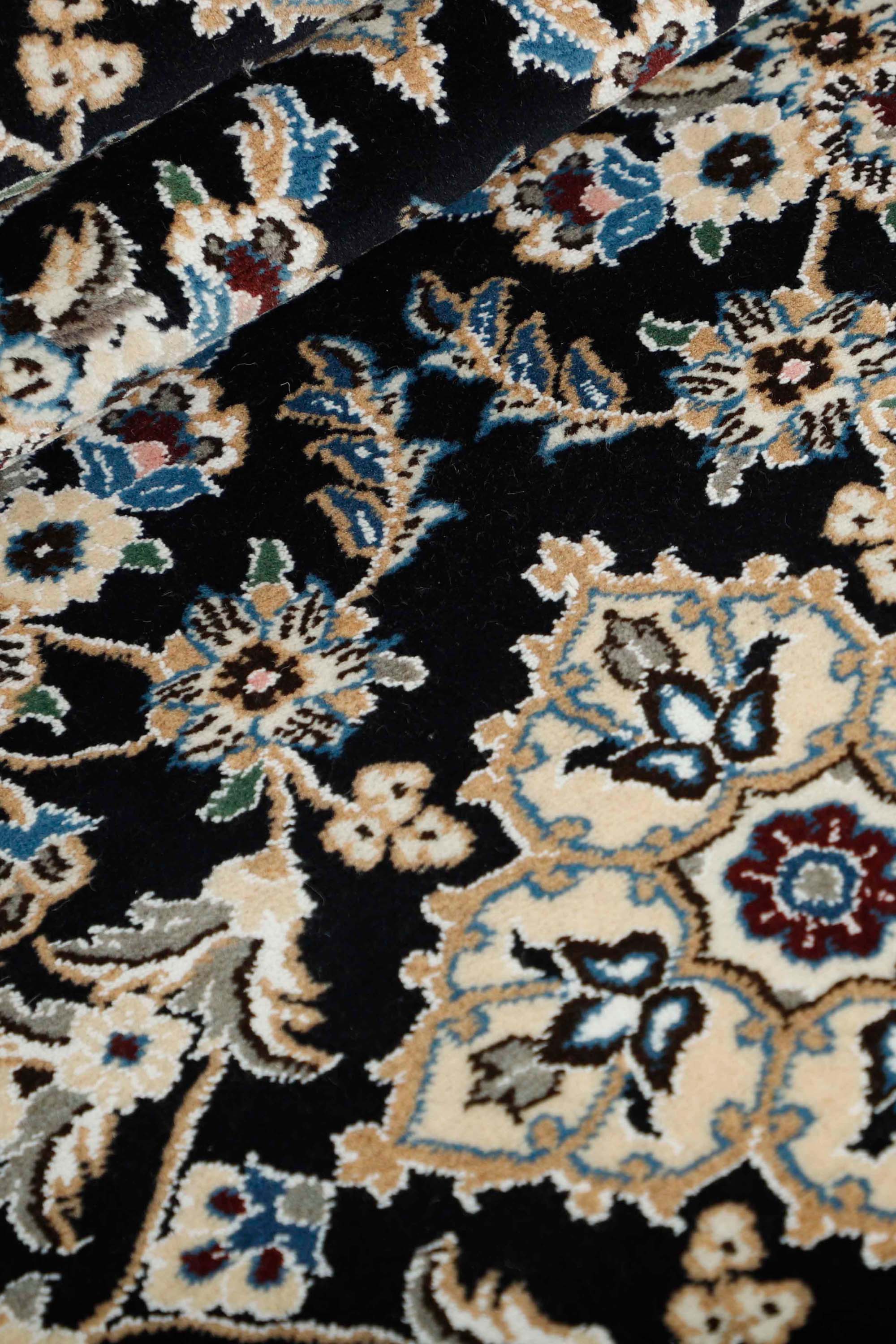 Traditional luxury bordered Nain 9 LA Runner