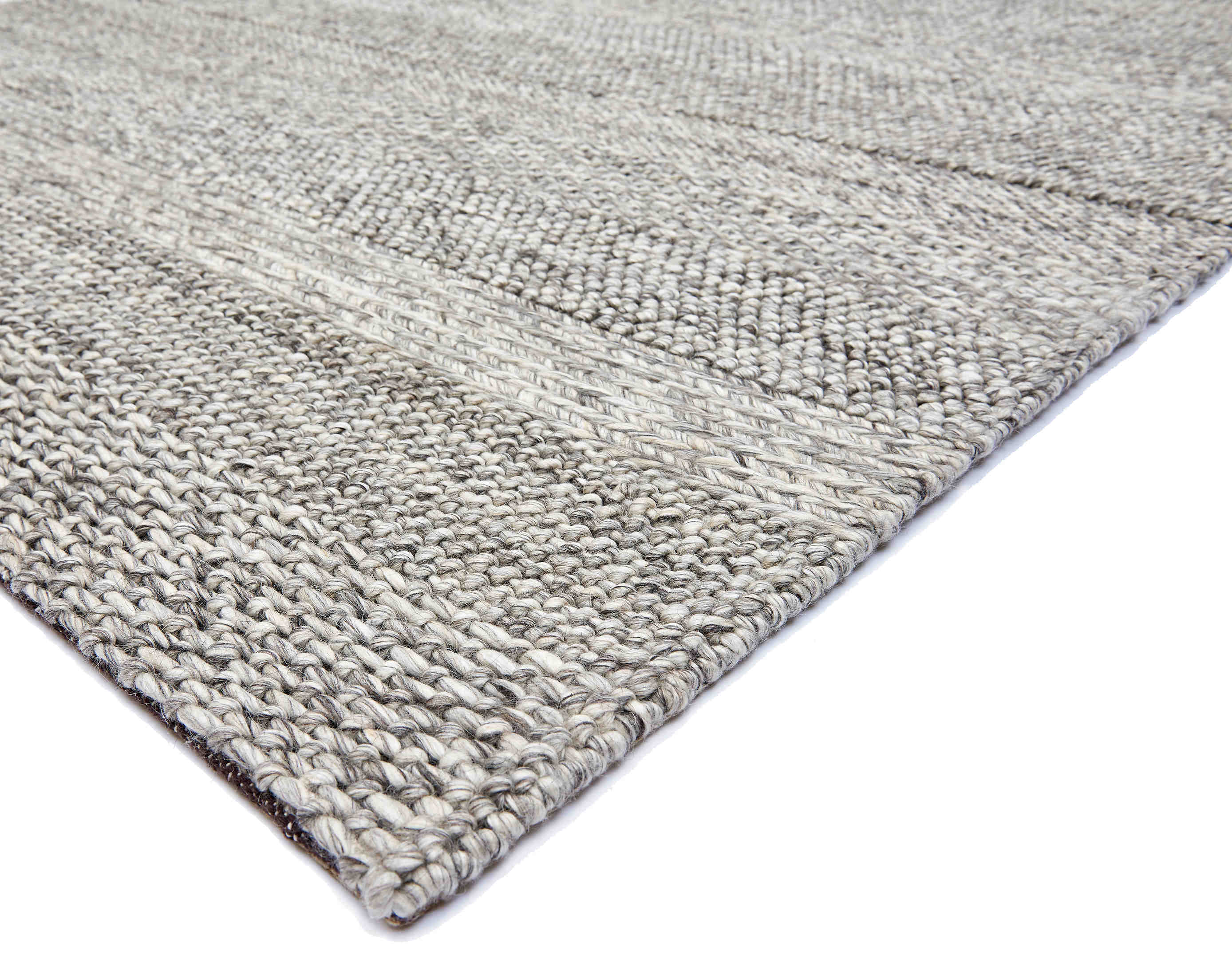 Katherine Carnaby Coast Rug Grey Marl Stripe