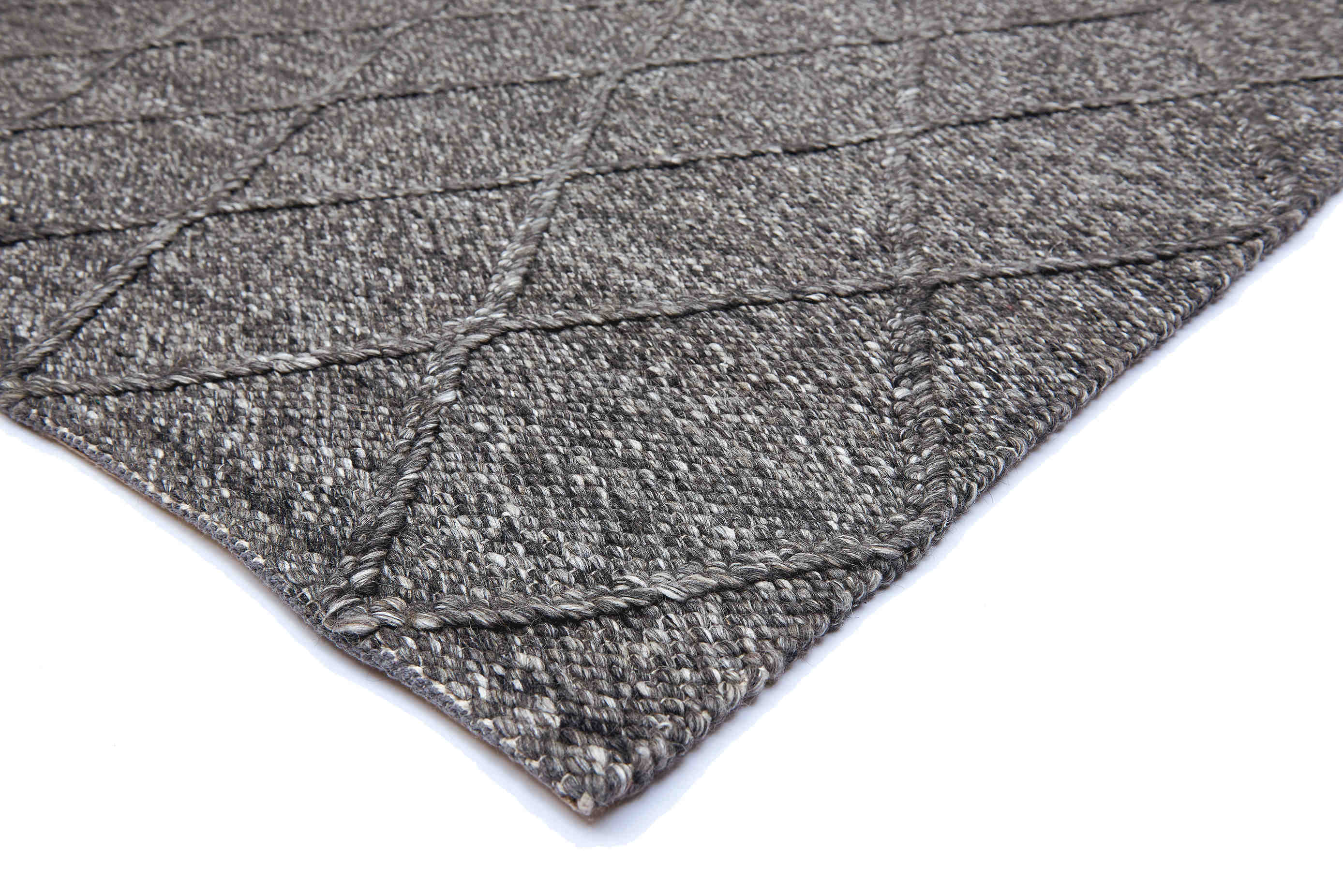 Katherine Carnaby Coast Diamond Rug 01 Charcoal