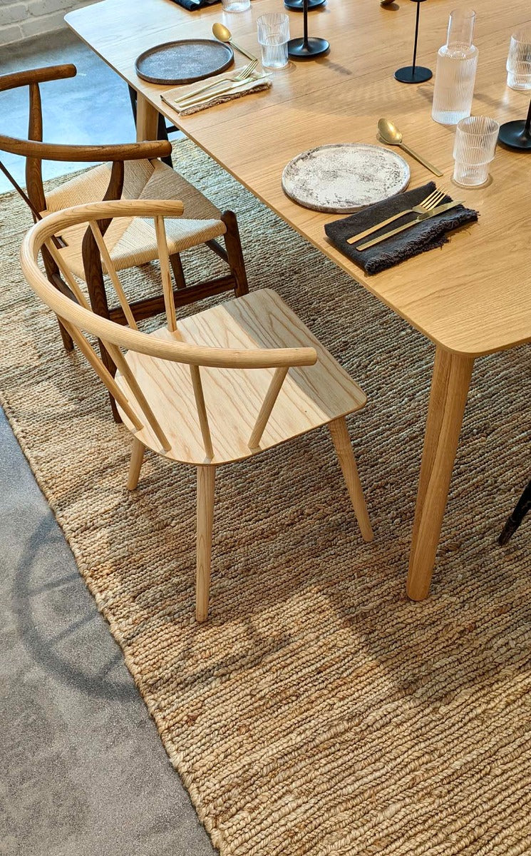 Jute Soumak Rug Natural