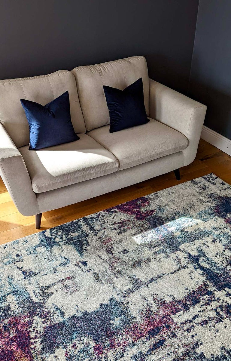 multicolour abstract rug