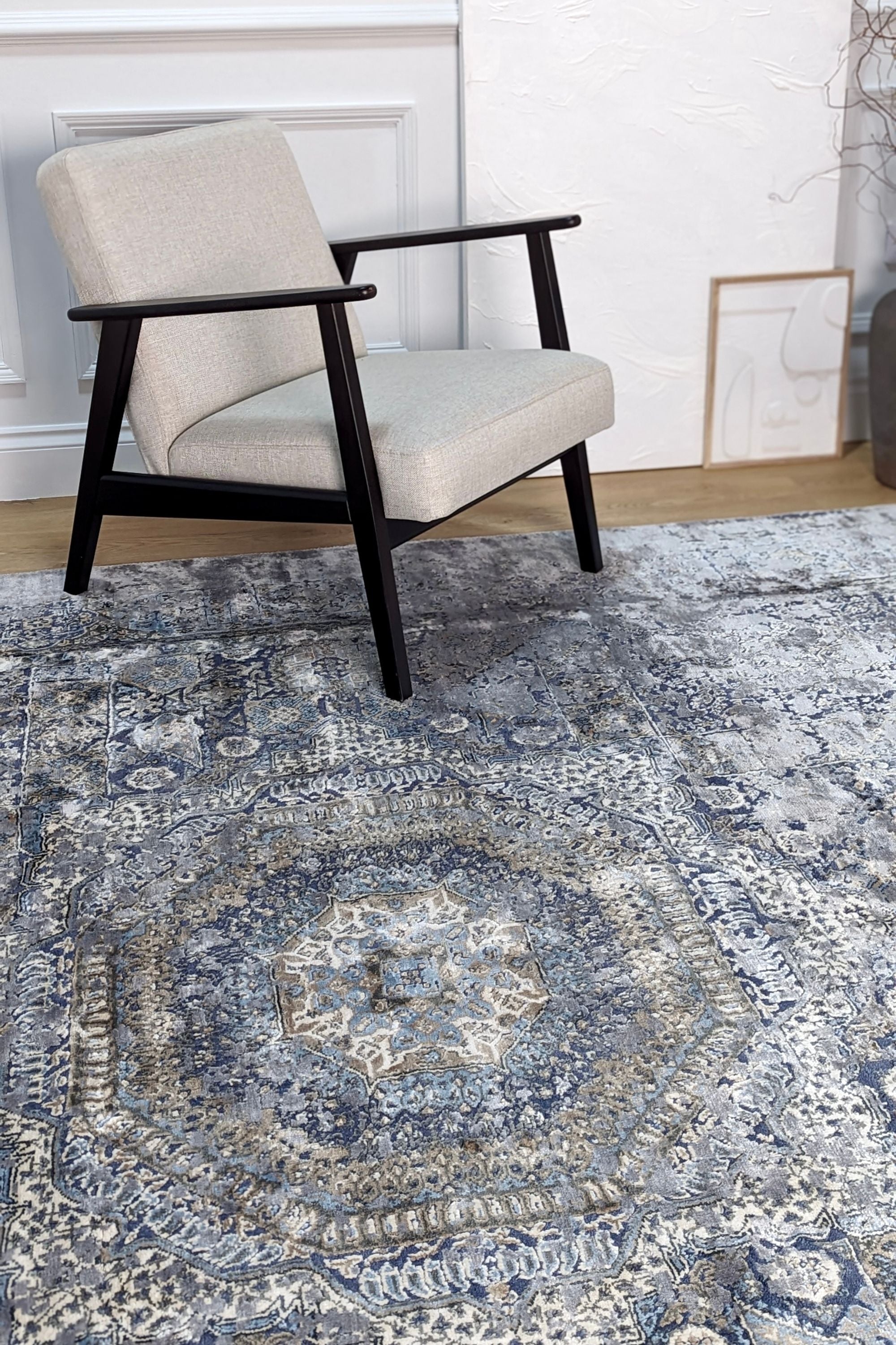 Thar Silken Grey Rug