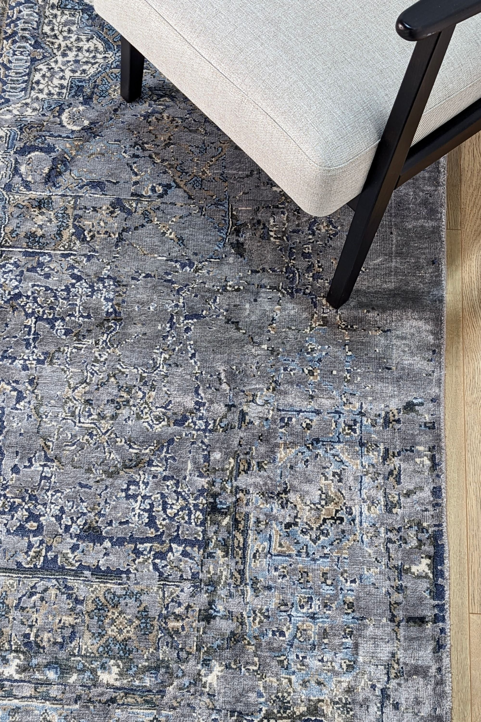 Thar Silken Grey Rug