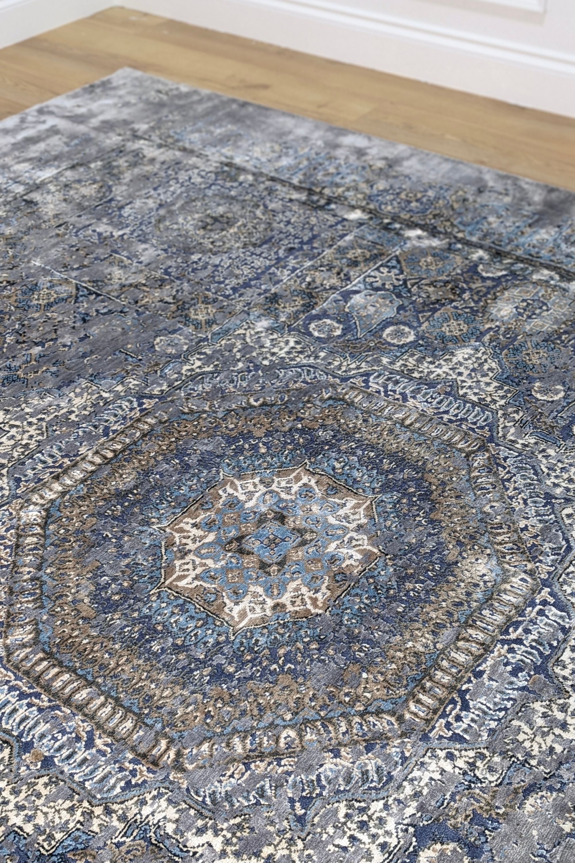 Thar Silken Grey Rug