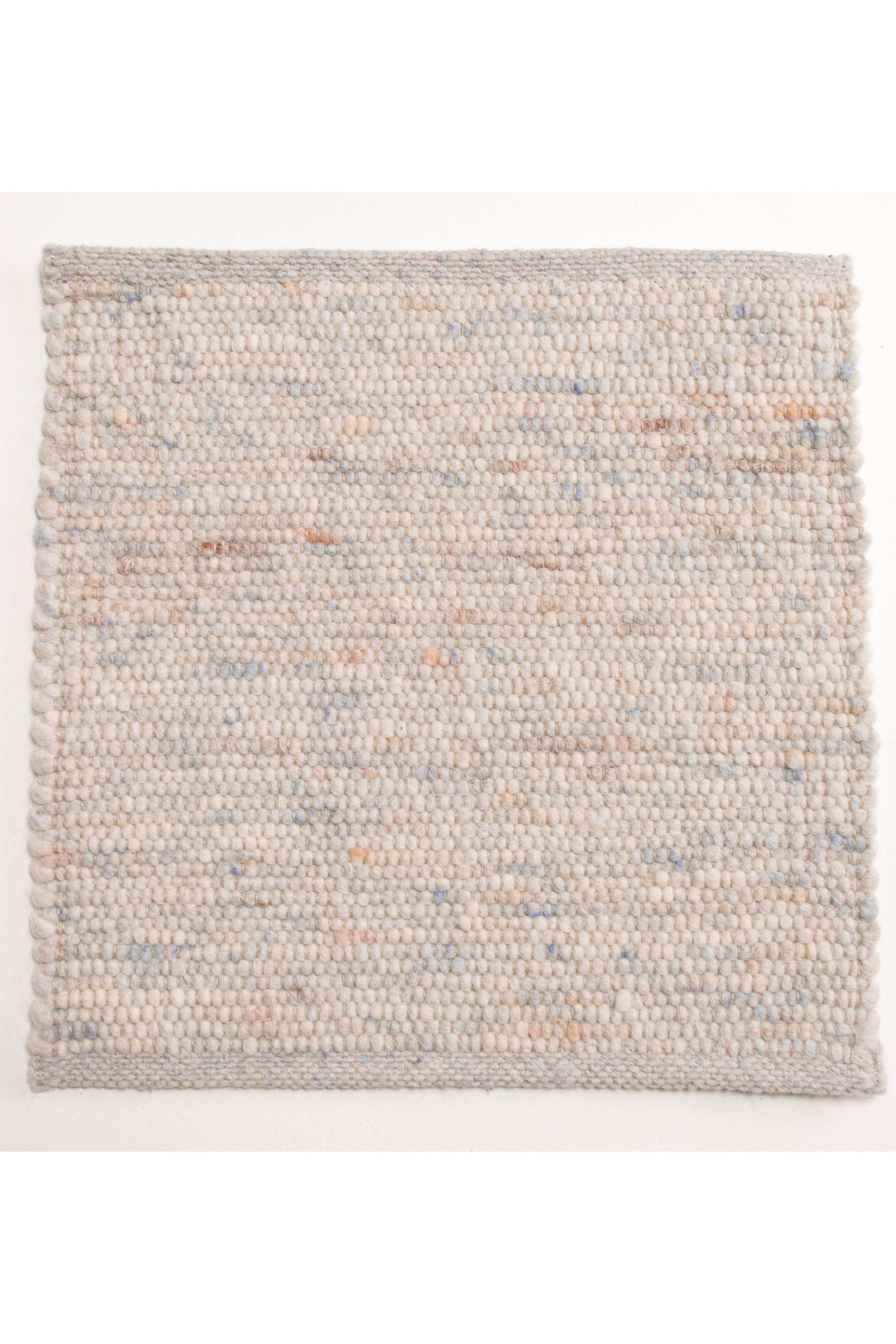 Multicolour luxury plain handwoven rug