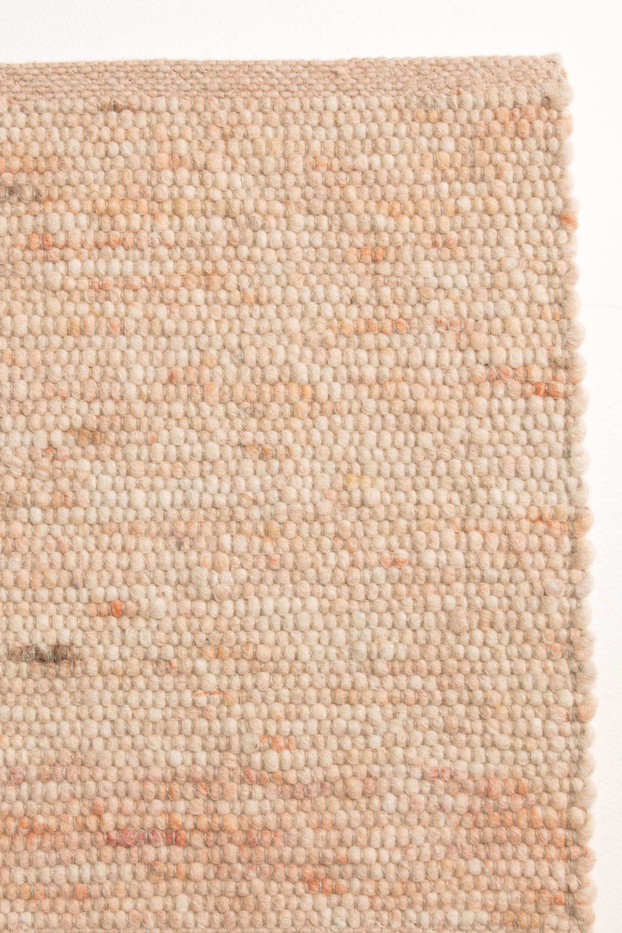 Multicolour luxury plain handwoven rug