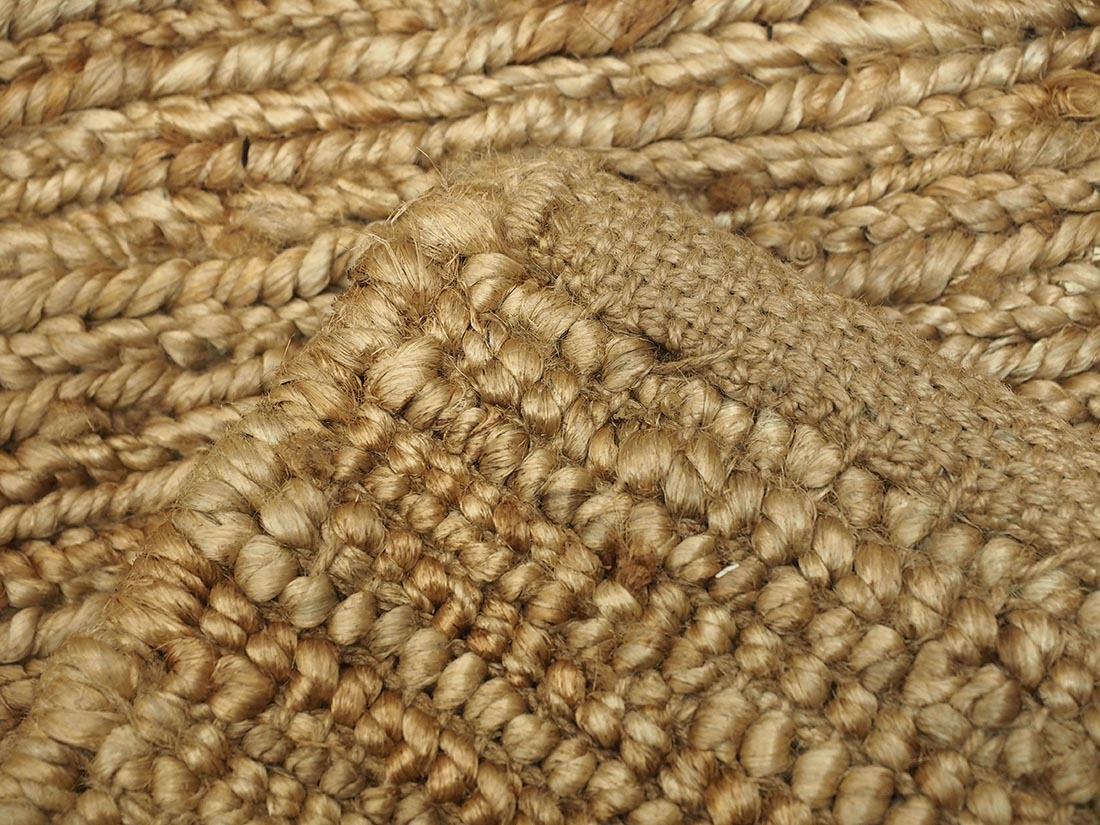 woven beige runner