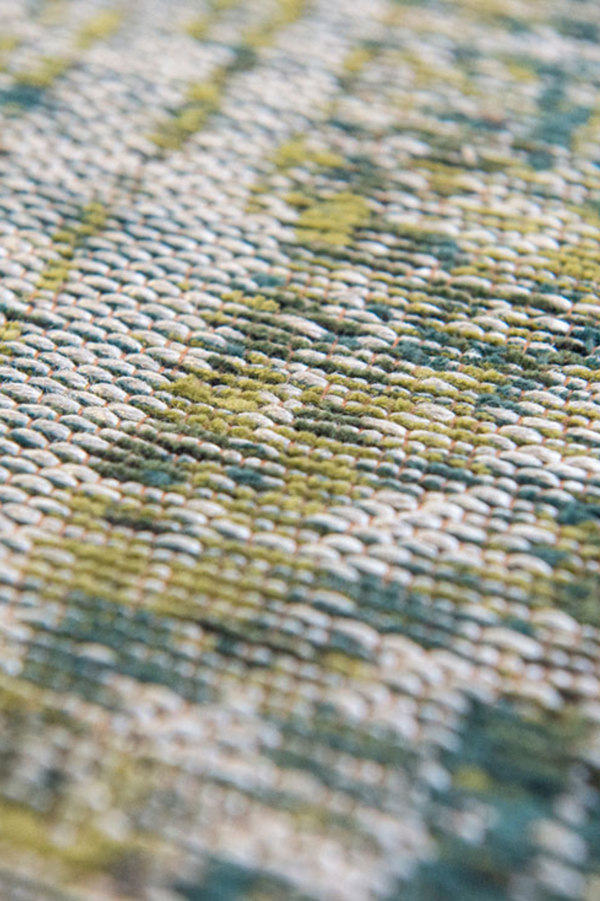 Modern abstract multicolour runner