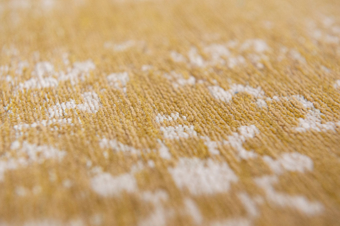 yellow vintage style rug