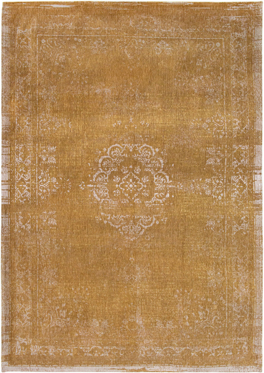 yellow vintage style rug