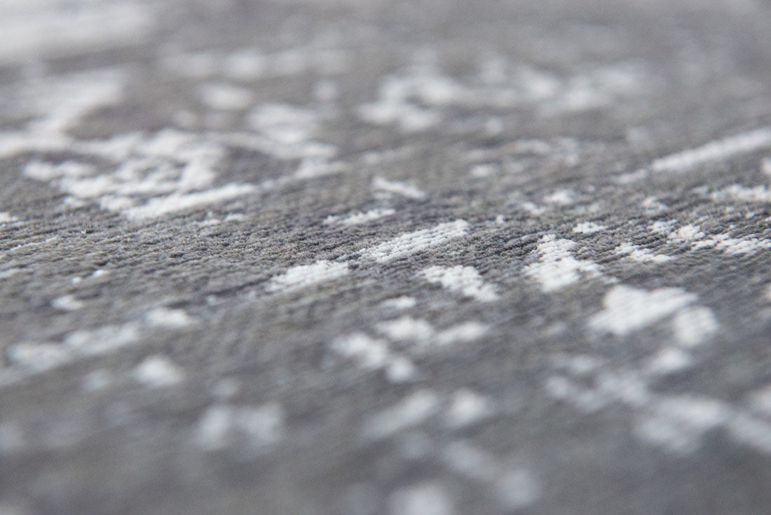 grey vintage style rug