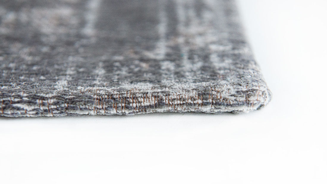 grey vintage style rug