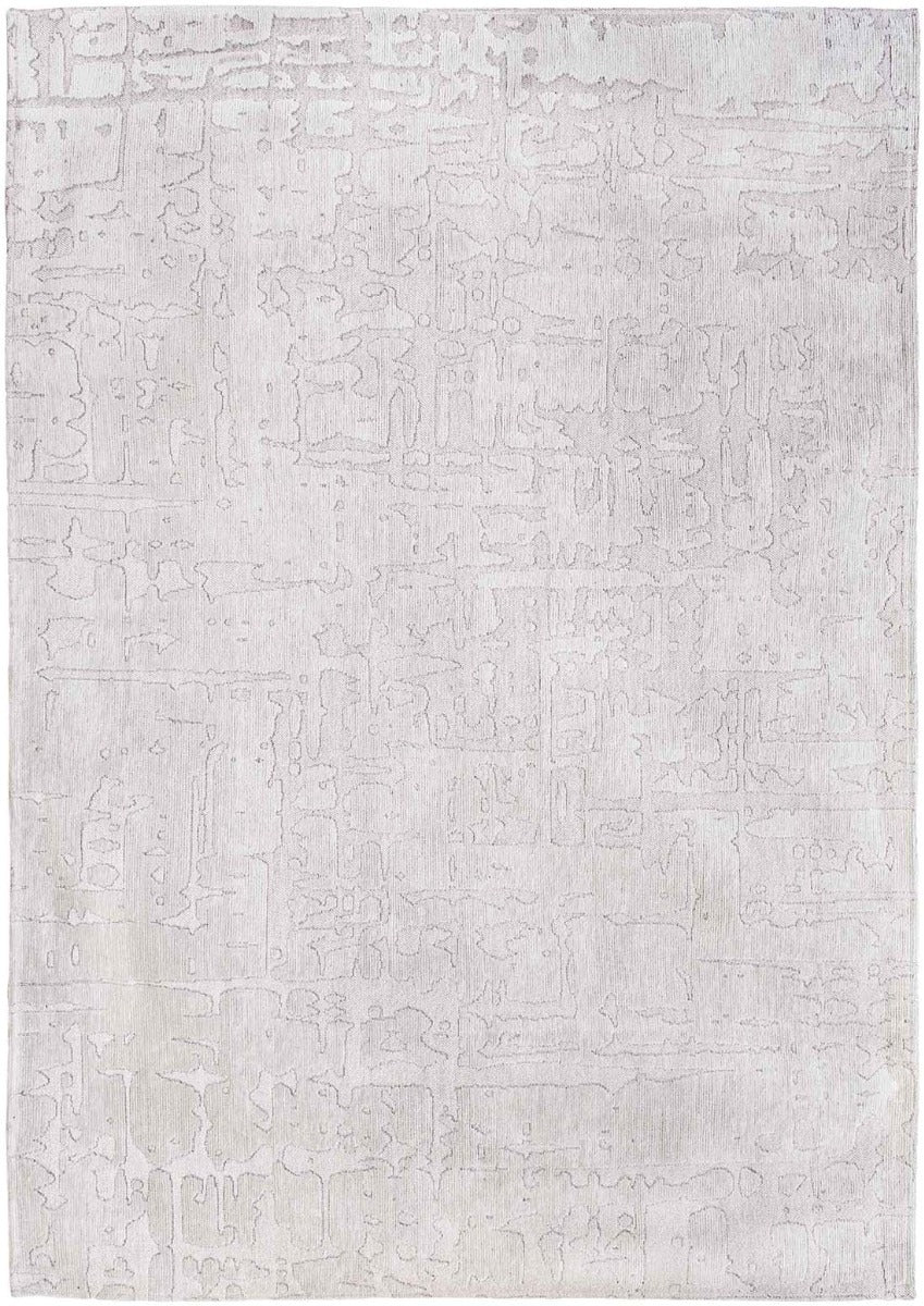 cream flatweave area rug with subtle, organic pattern