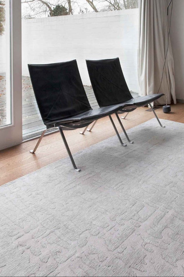 cream flatweave area rug with subtle